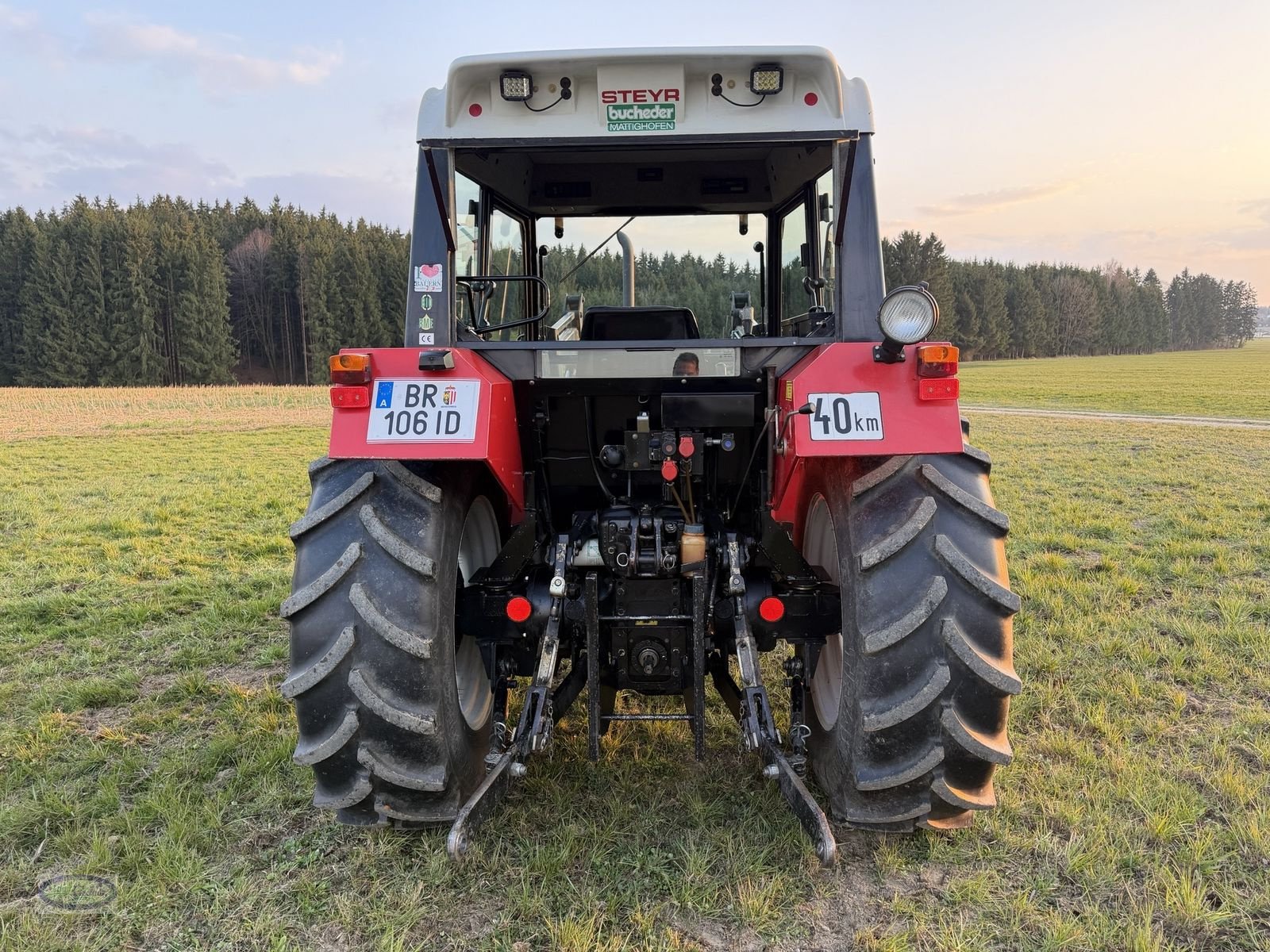 Traktor typu Steyr 968 M A Komfort, Gebrauchtmaschine w Münzkirchen (Zdjęcie 8)
