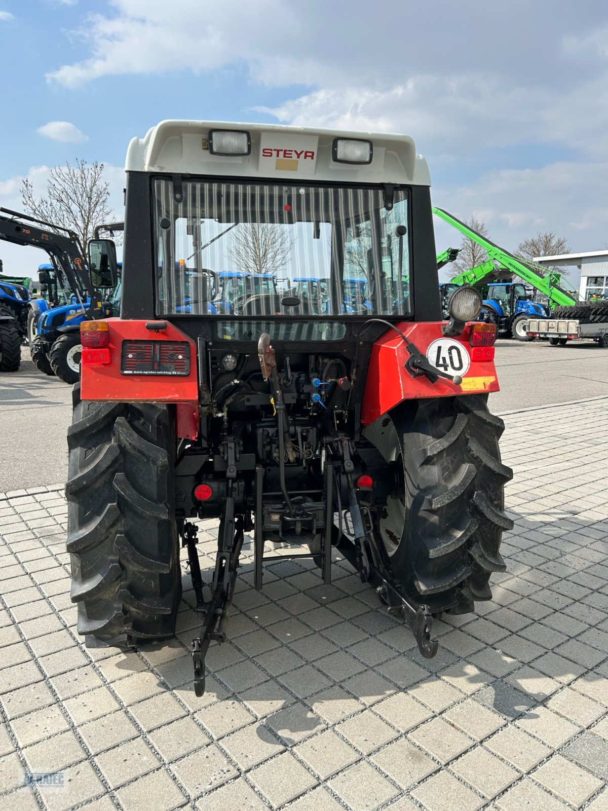 Traktor typu Steyr 970, Gebrauchtmaschine w Salching bei Straubing (Zdjęcie 7)
