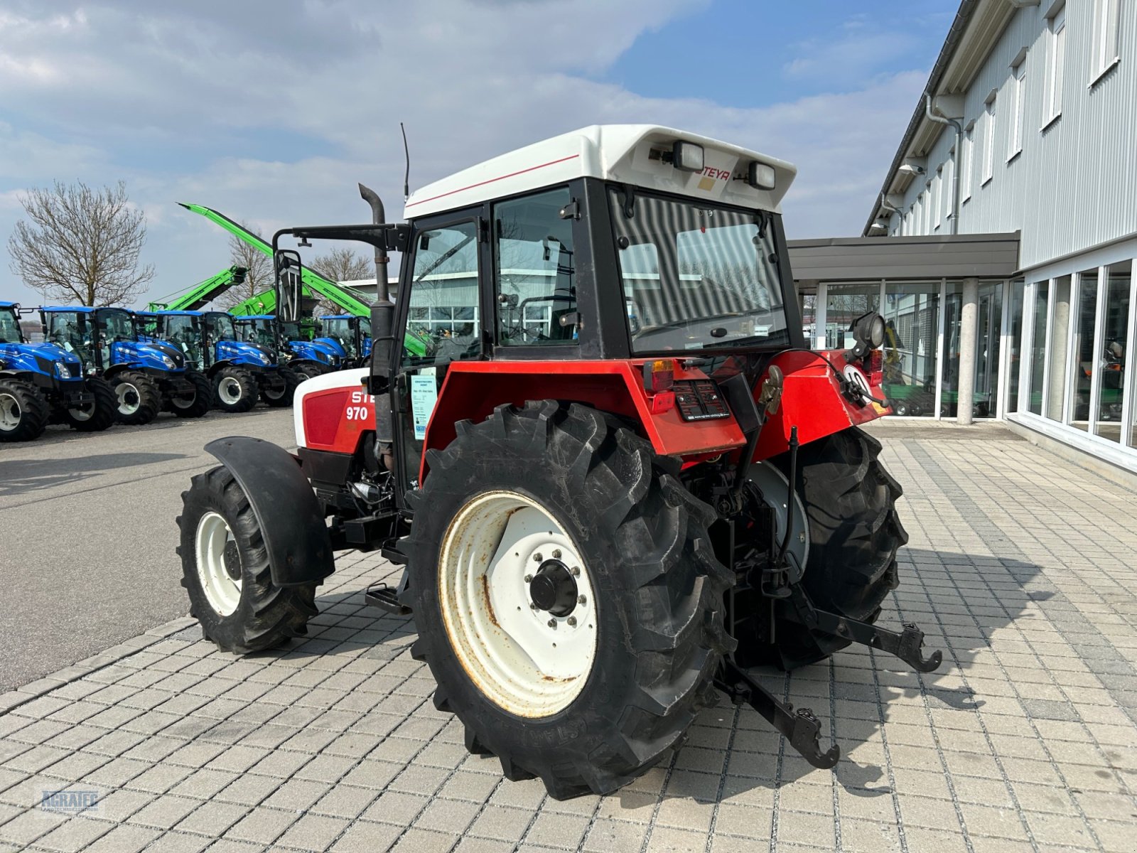 Traktor typu Steyr 970, Gebrauchtmaschine w Salching bei Straubing (Zdjęcie 8)