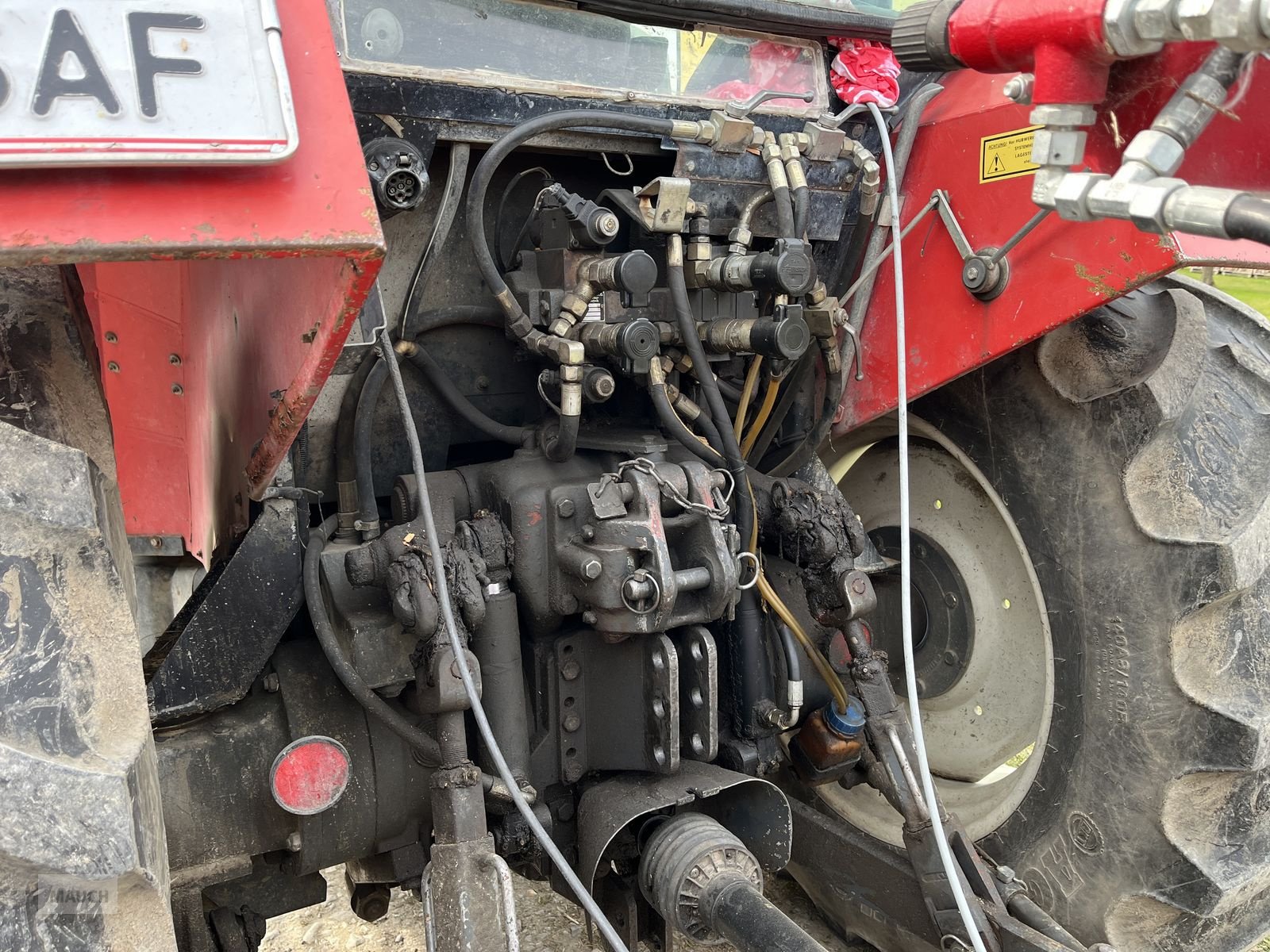 Traktor des Typs Steyr 975 A, Gebrauchtmaschine in Burgkirchen (Bild 3)