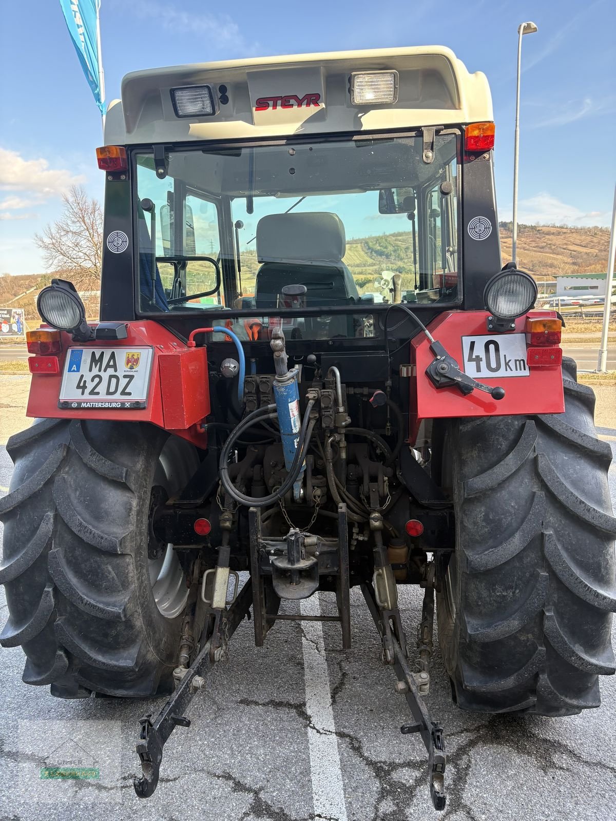 Traktor du type Steyr 975 M A Profi, Gebrauchtmaschine en Mattersburg (Photo 4)