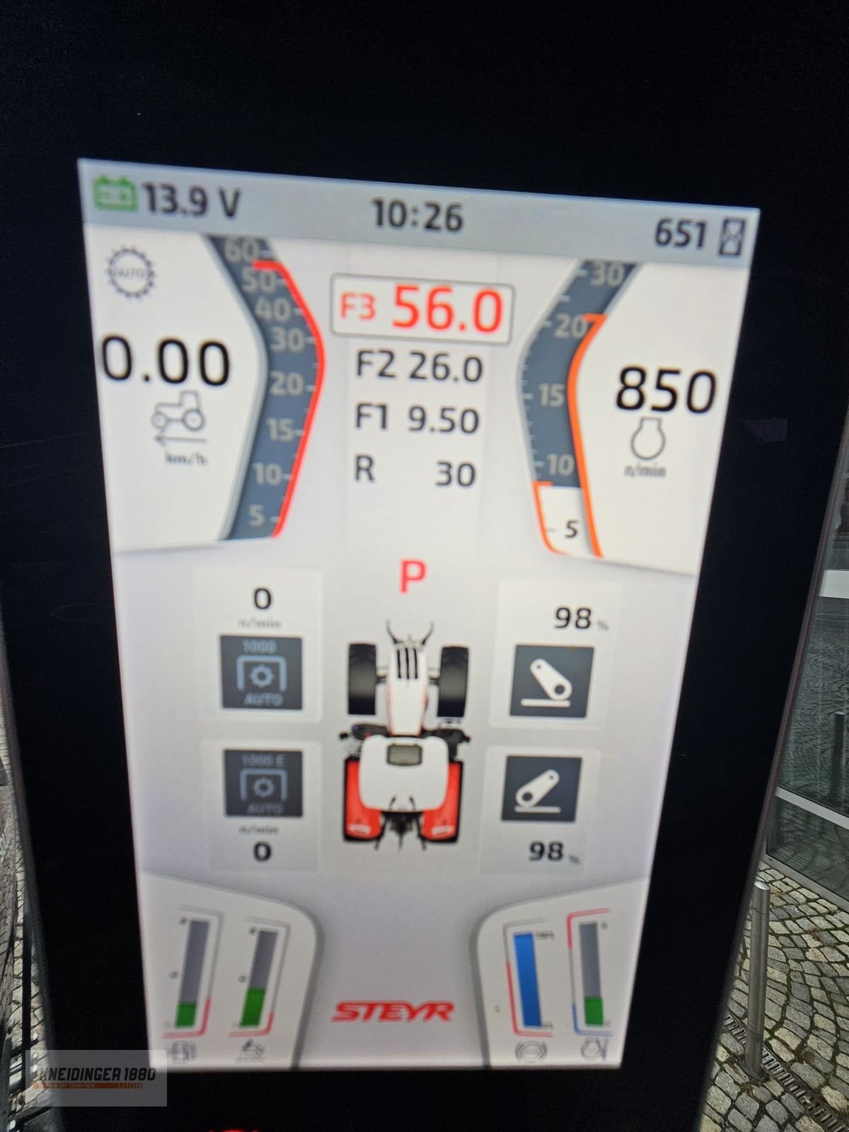 Traktor van het type Steyr Absolut 6200 CVT, Gebrauchtmaschine in Altenfelden (Foto 18)