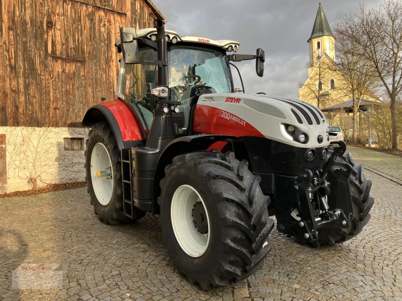 Traktor a típus Steyr Absolut 6200, Neumaschine ekkor: Schwandorf