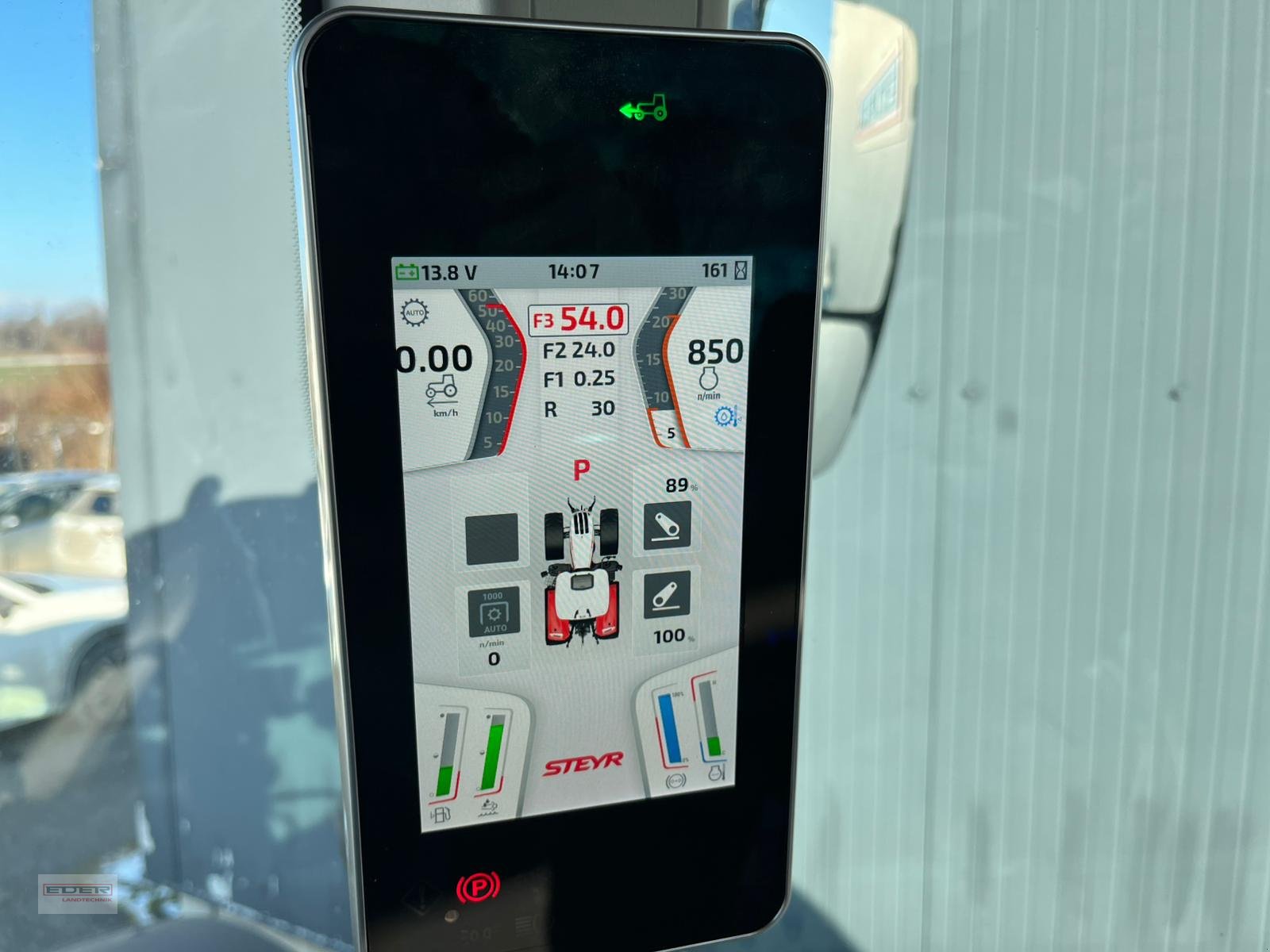 Traktor typu Steyr Absolut 6240 CVT AFS Connect, Gebrauchtmaschine v Tuntenhausen (Obrázek 19)