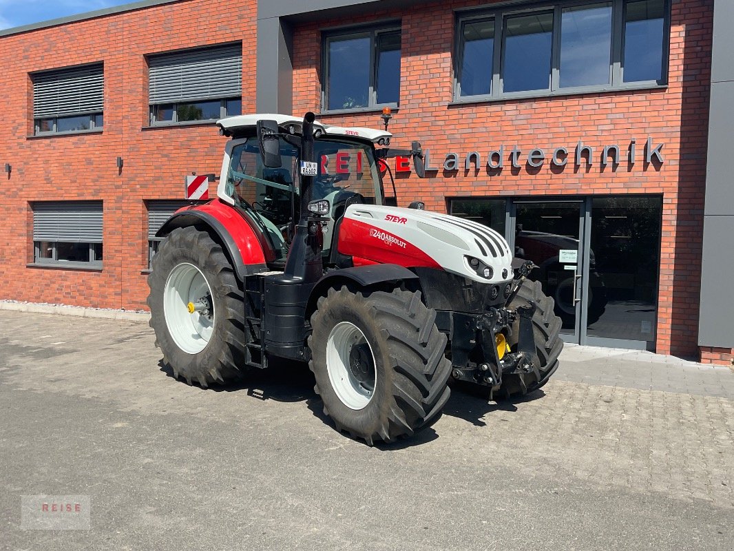Traktor a típus Steyr ABSOLUT 6240 CVT inkl. RTK, Neumaschine ekkor: Lippetal / Herzfeld (Kép 1)