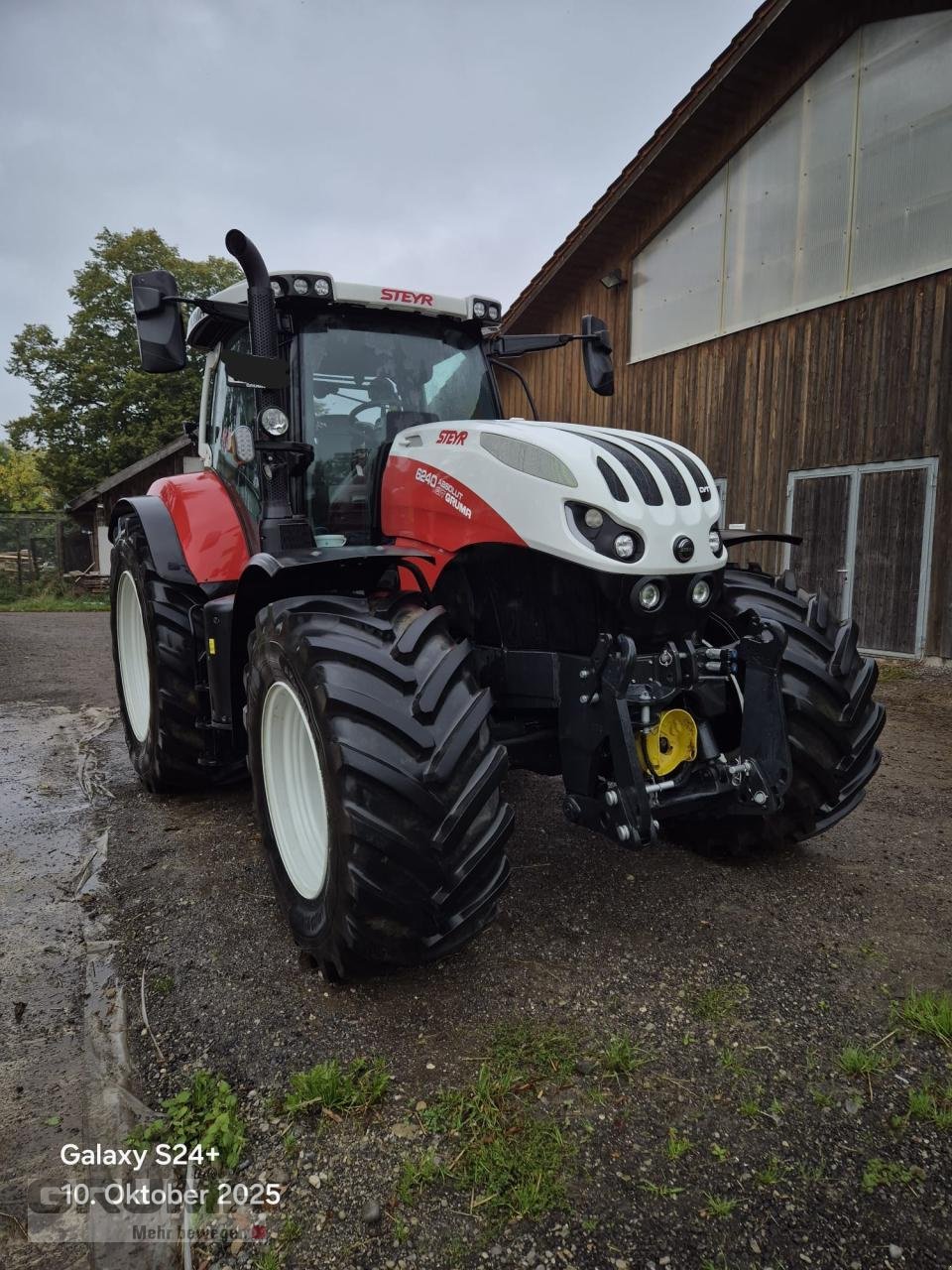 Traktor van het type Steyr Absolut 6240 CVT, Vorführmaschine in Friedberg-Derching (Foto 1)