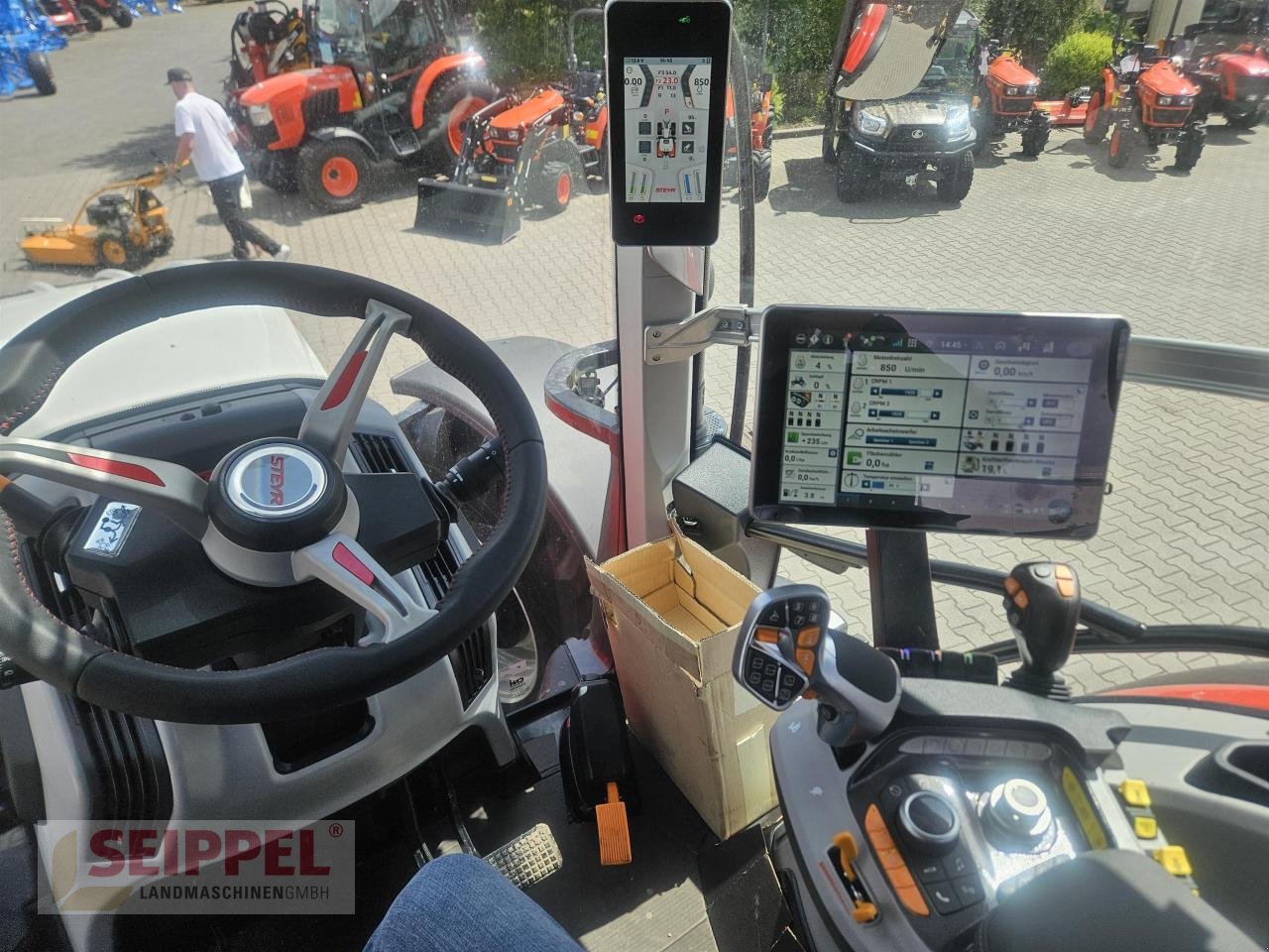 Traktor typu Steyr ABSOLUT 6280 CVT Demo, Neumaschine v Groß-Umstadt (Obrázek 9)