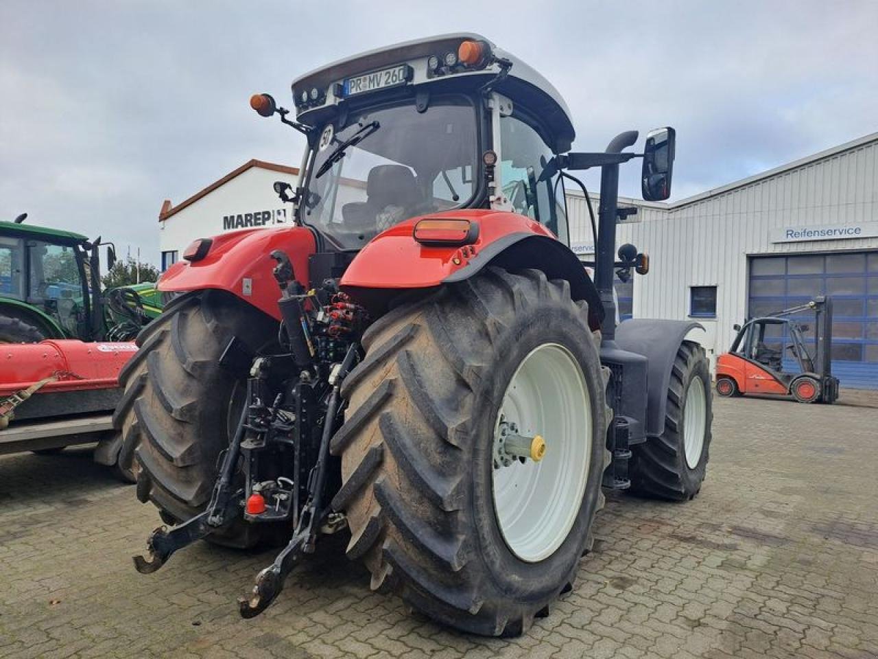 Traktor des Typs Steyr ABSOLUT CVT 6240, Gebrauchtmaschine in Vehlow (Bild 5)