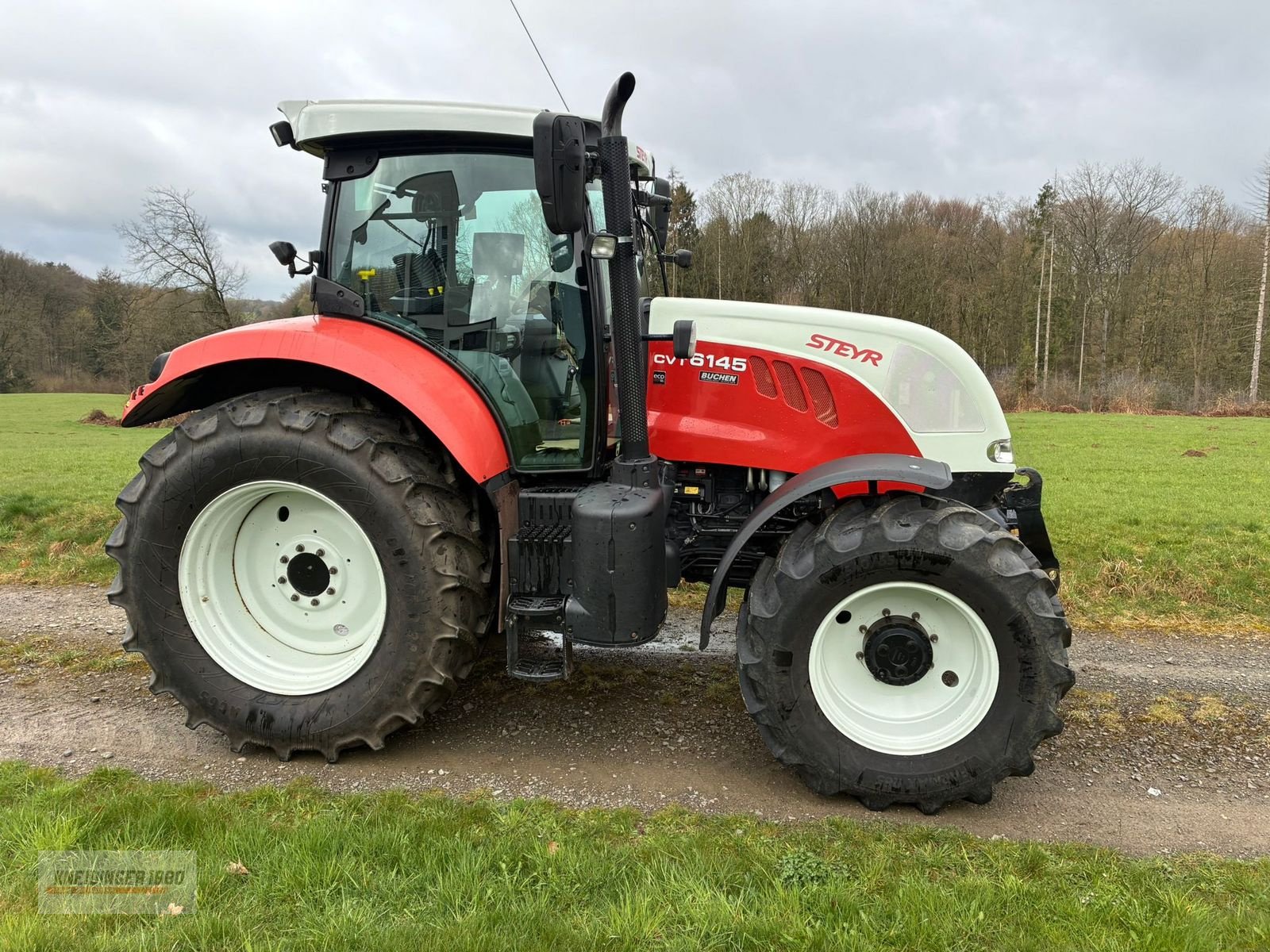 Traktor van het type Steyr CVT 6145, Gebrauchtmaschine in Altenfelden (Foto 10)