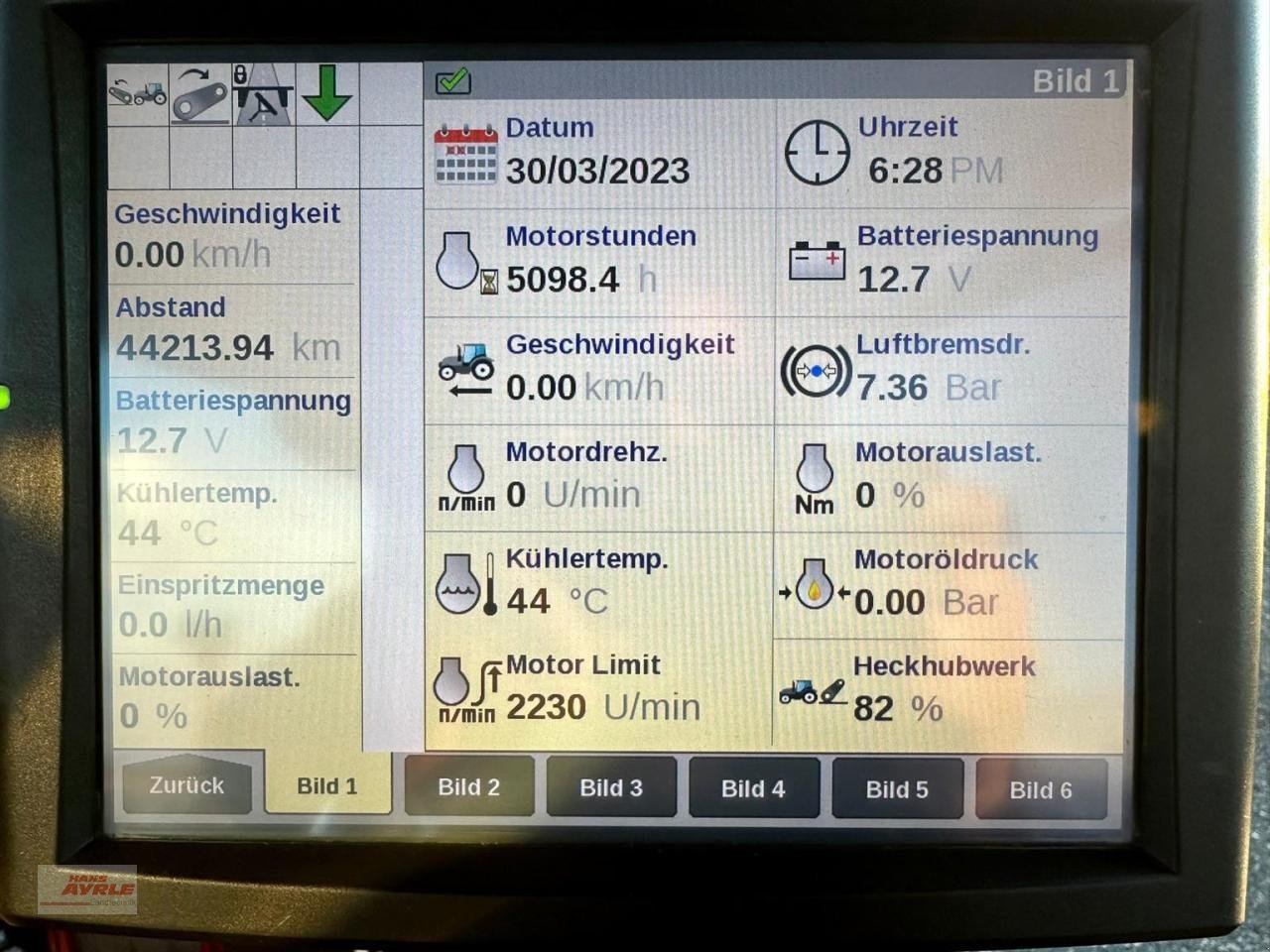 Traktor of the type Steyr CVT 6220, Gebrauchtmaschine in Steinheim (Picture 8)