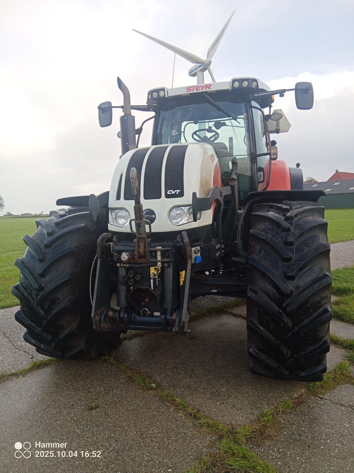 Traktor типа Steyr cvt 6225, Gebrauchtmaschine в It Heidenskip (Фотография 3)