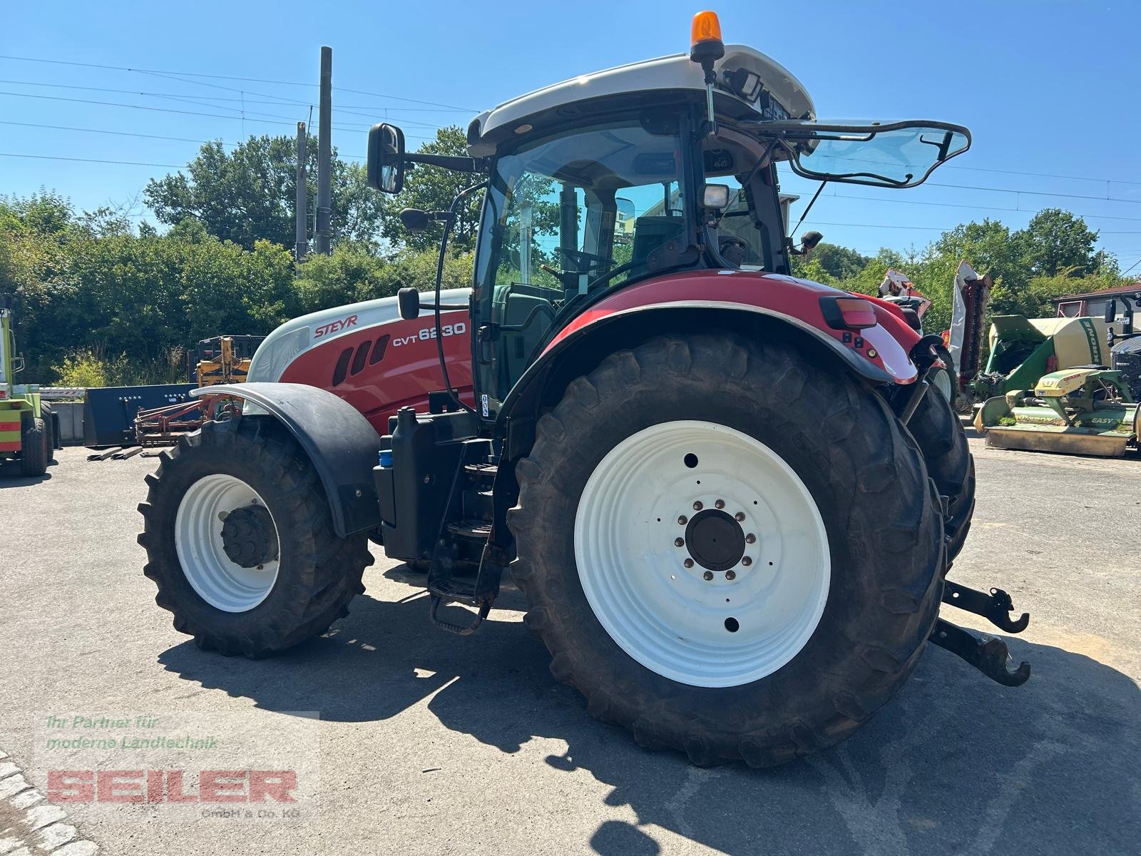 Traktor typu Steyr CVT 6230 EcoTech, Gebrauchtmaschine v Ansbach (Obrázek 8)