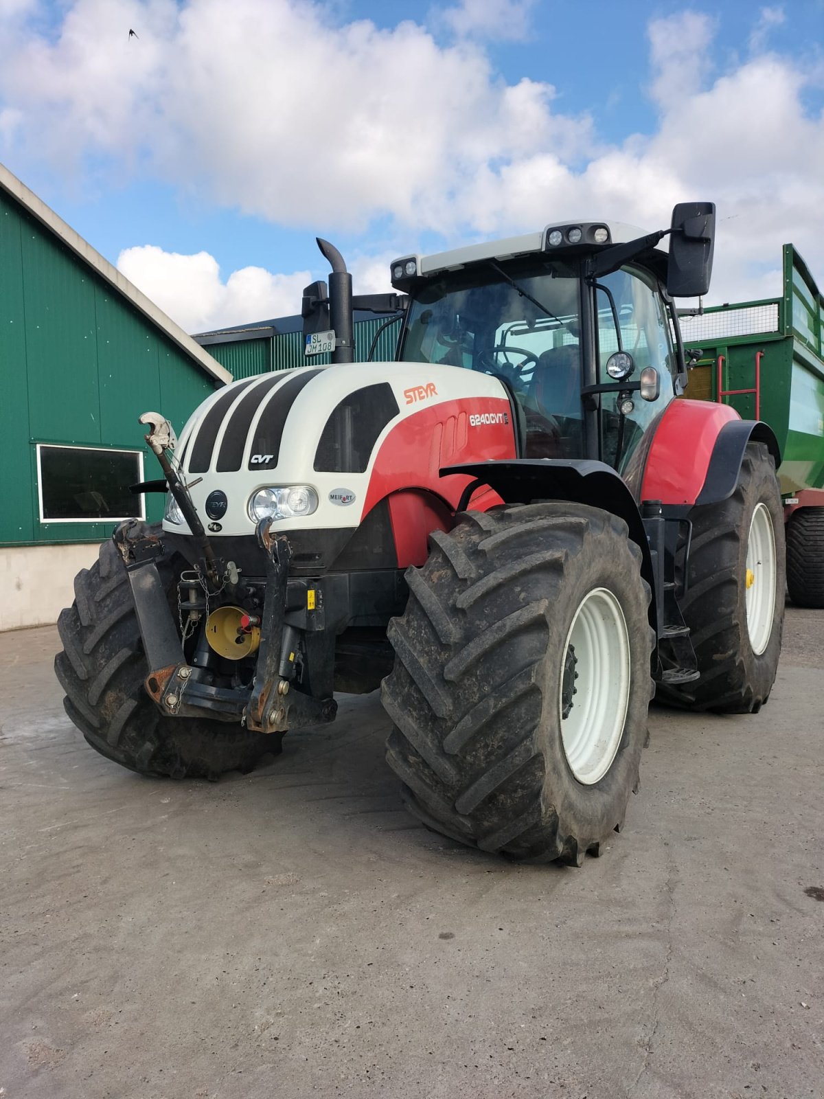 Traktor of the type Steyr CVT 6240, Gebrauchtmaschine in Fahrdorf (Picture 3)