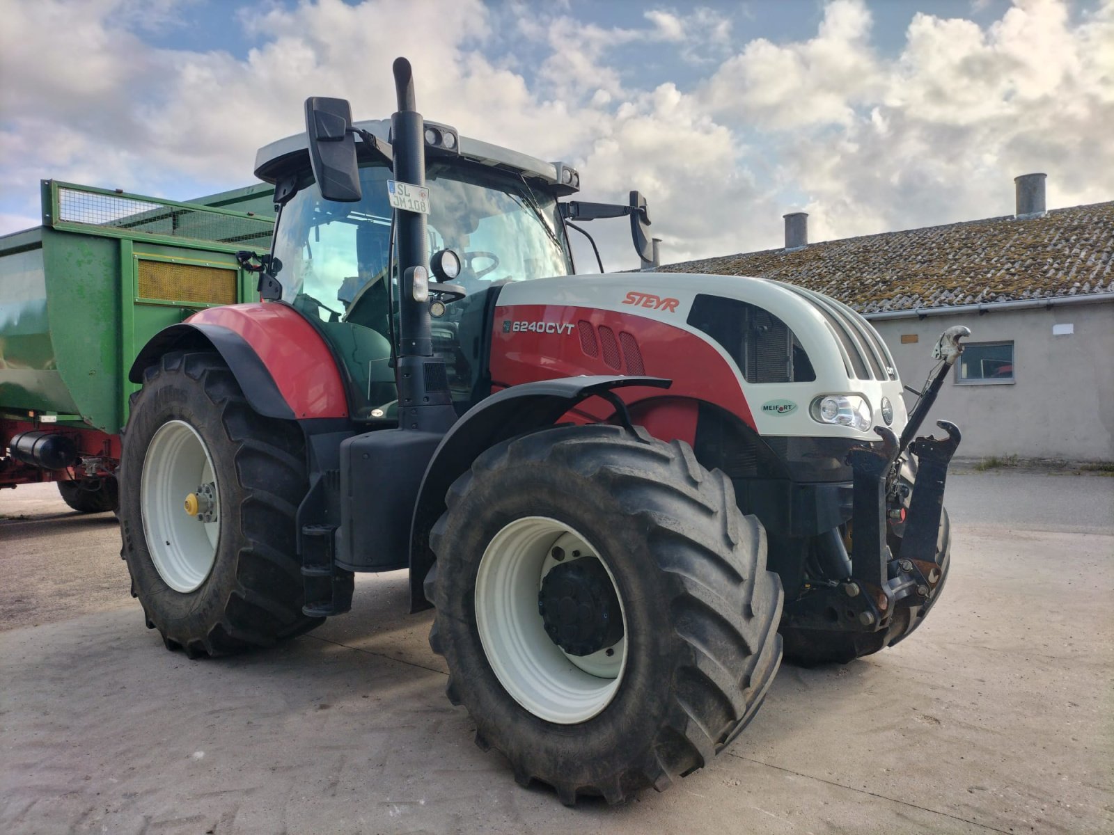 Traktor of the type Steyr CVT 6240, Gebrauchtmaschine in Fahrdorf (Picture 7)