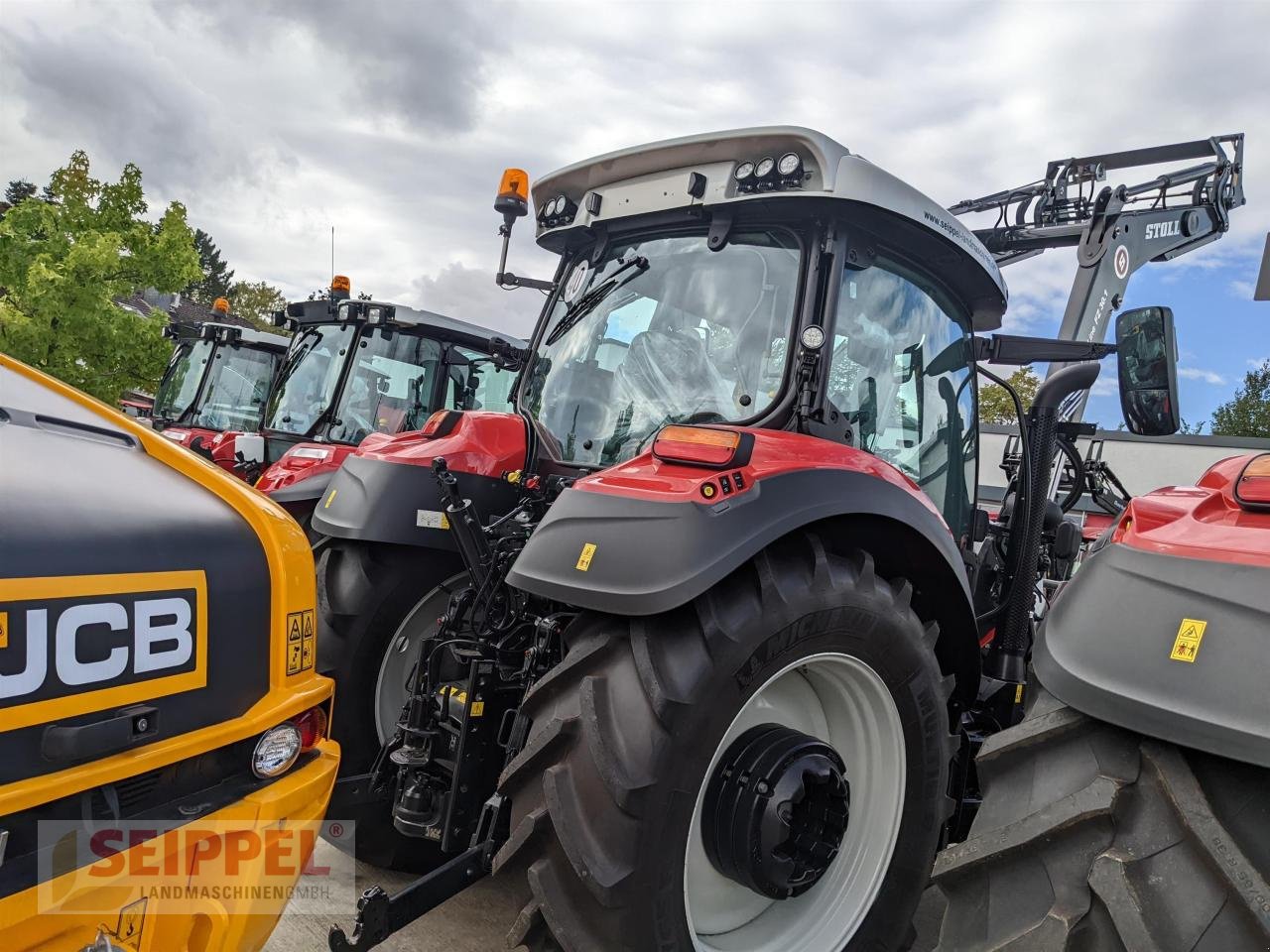 Traktor des Typs Steyr EXPERT 4110 CVT mit Stoll FZ 30.1, Neumaschine in Groß-Umstadt (Bild 3)