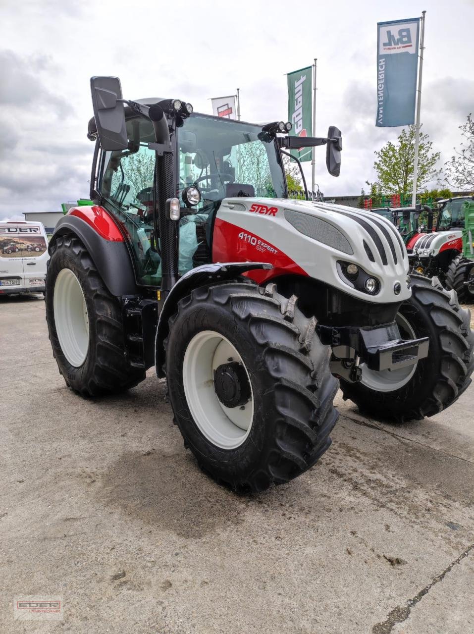 Traktor a típus Steyr Expert 4110 CVT, Neumaschine ekkor: Luizhausen-Lonsee (Kép 2)