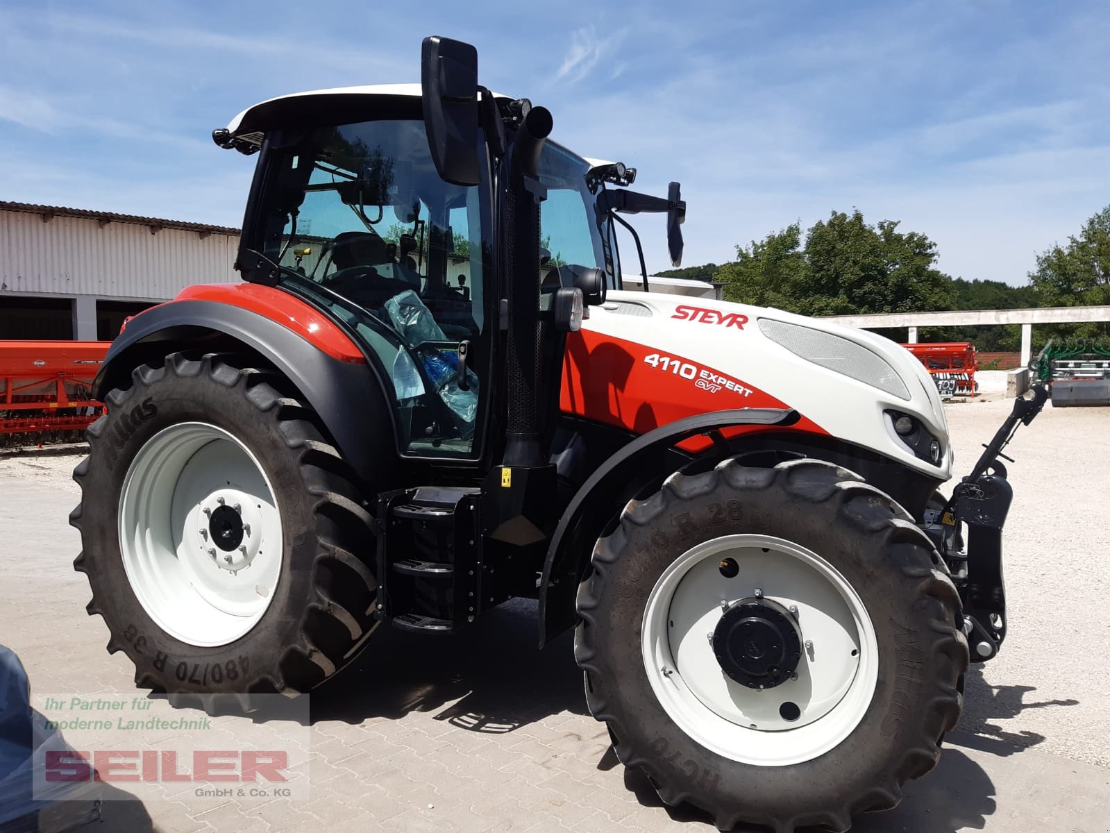 Traktor типа Steyr Expert 4110 CVT, Gebrauchtmaschine в Burghaslach (Фотография 3)