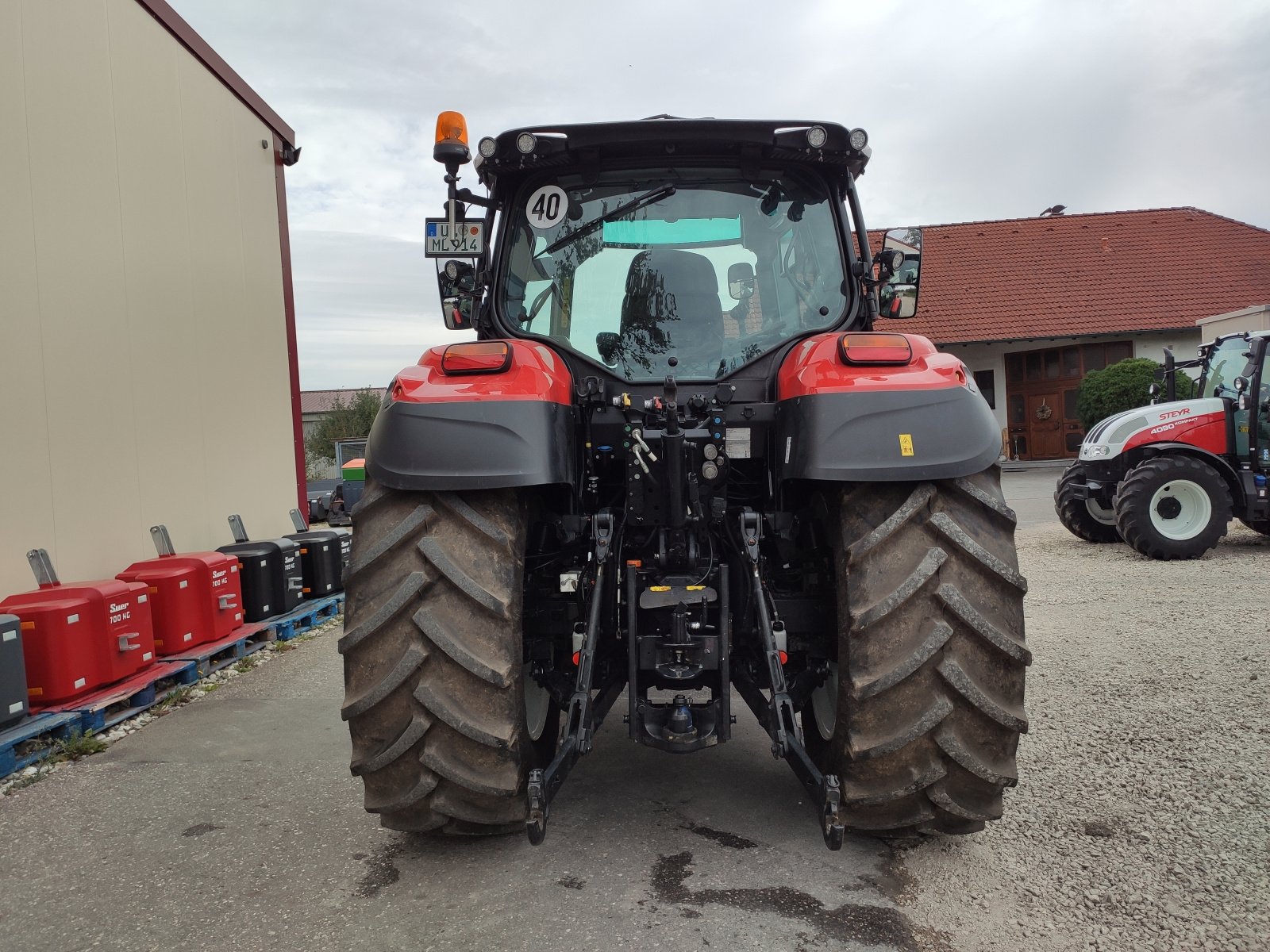 Traktor van het type Steyr Expert 4130 CVT, Gebrauchtmaschine in Altbierlingen (Foto 4)