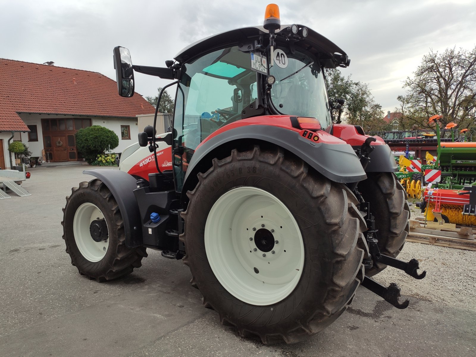 Traktor des Typs Steyr Expert 4130 CVT, Gebrauchtmaschine in Altbierlingen (Bild 5)