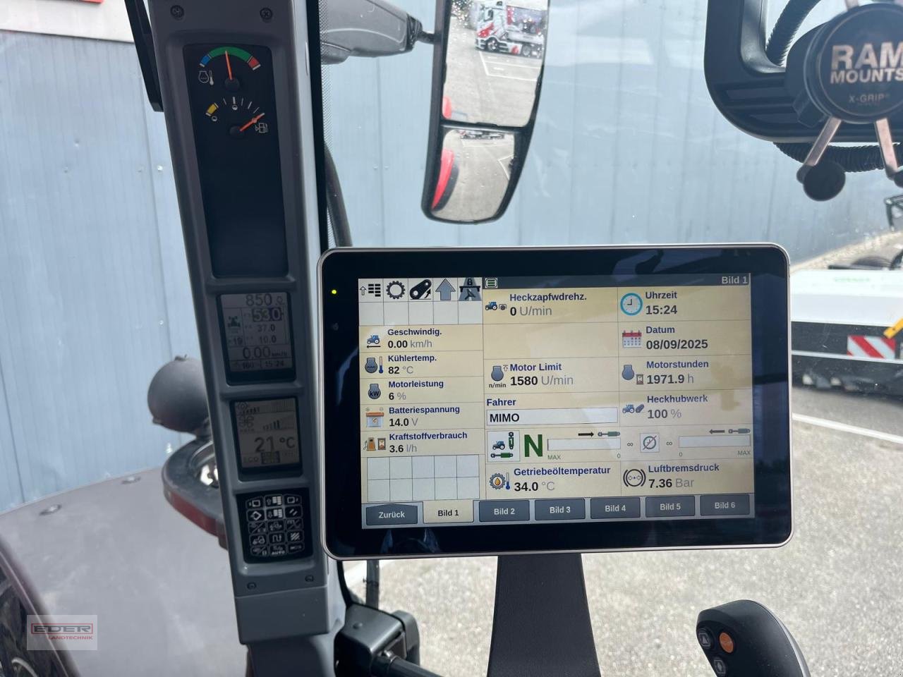 Traktor typu Steyr Impuls 6175 CVT, Gebrauchtmaschine v Tuntenhausen (Obrázek 11)