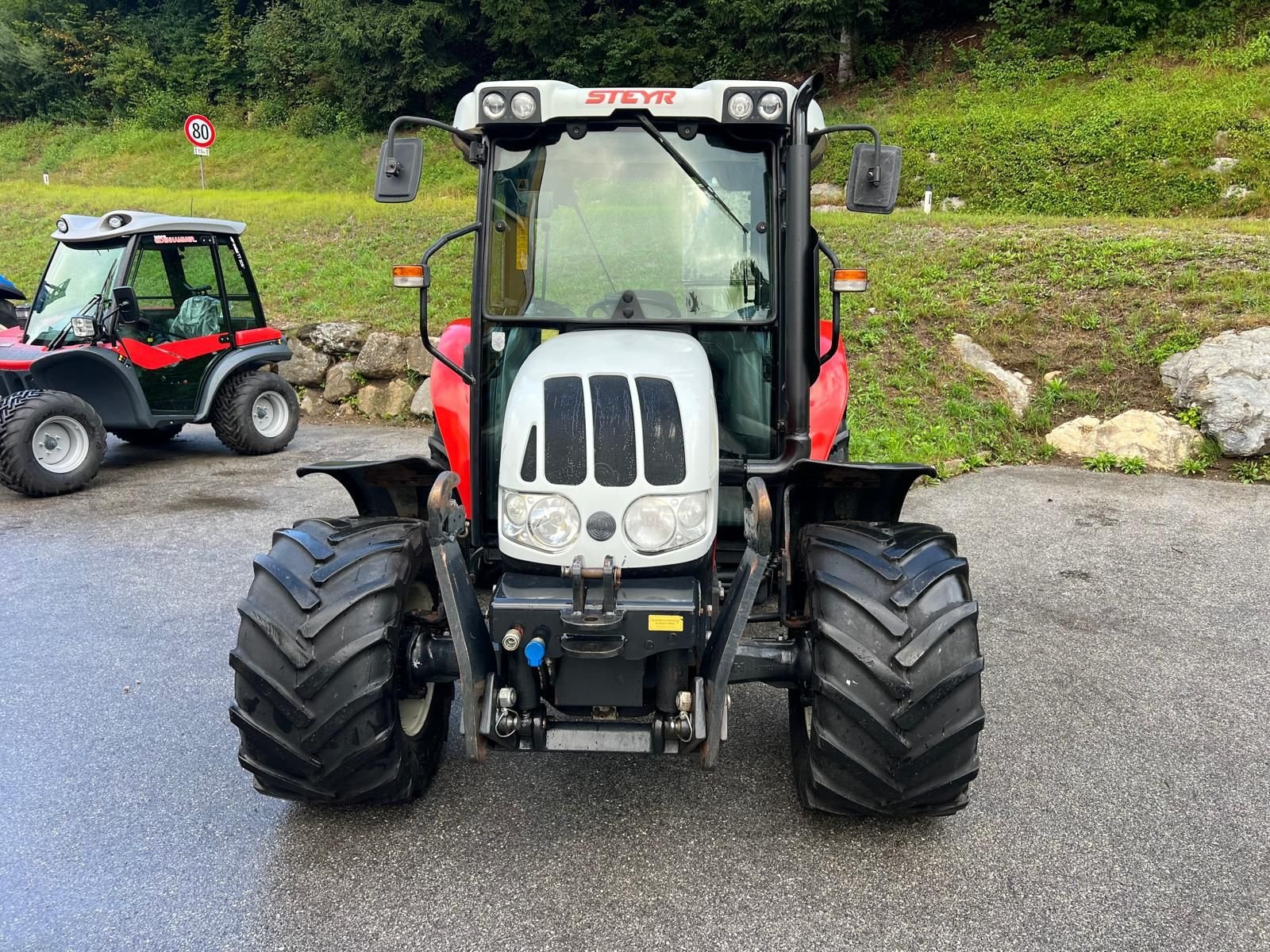 Traktor Türe ait Steyr Kompakt 375 A Komfort, Gebrauchtmaschine içinde Burgkirchen (resim 3)