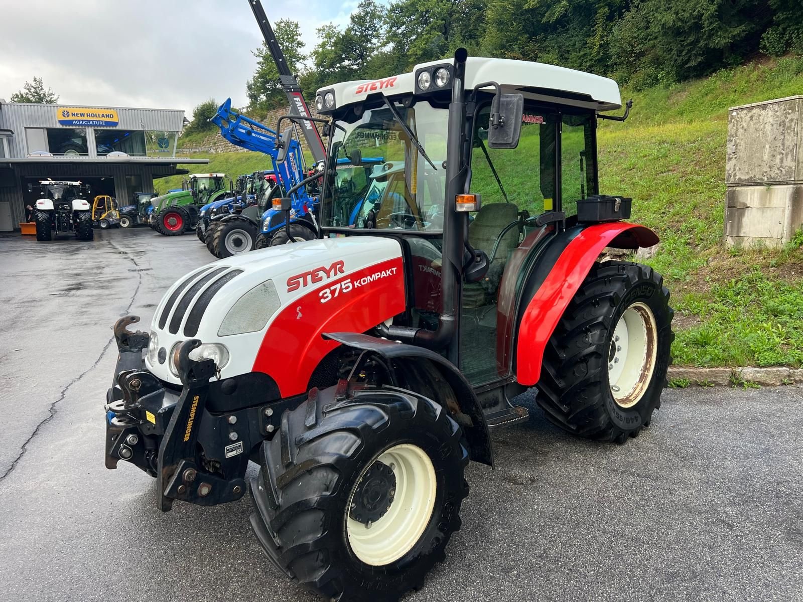 Traktor Türe ait Steyr Kompakt 375 A Komfort, Gebrauchtmaschine içinde Burgkirchen (resim 1)