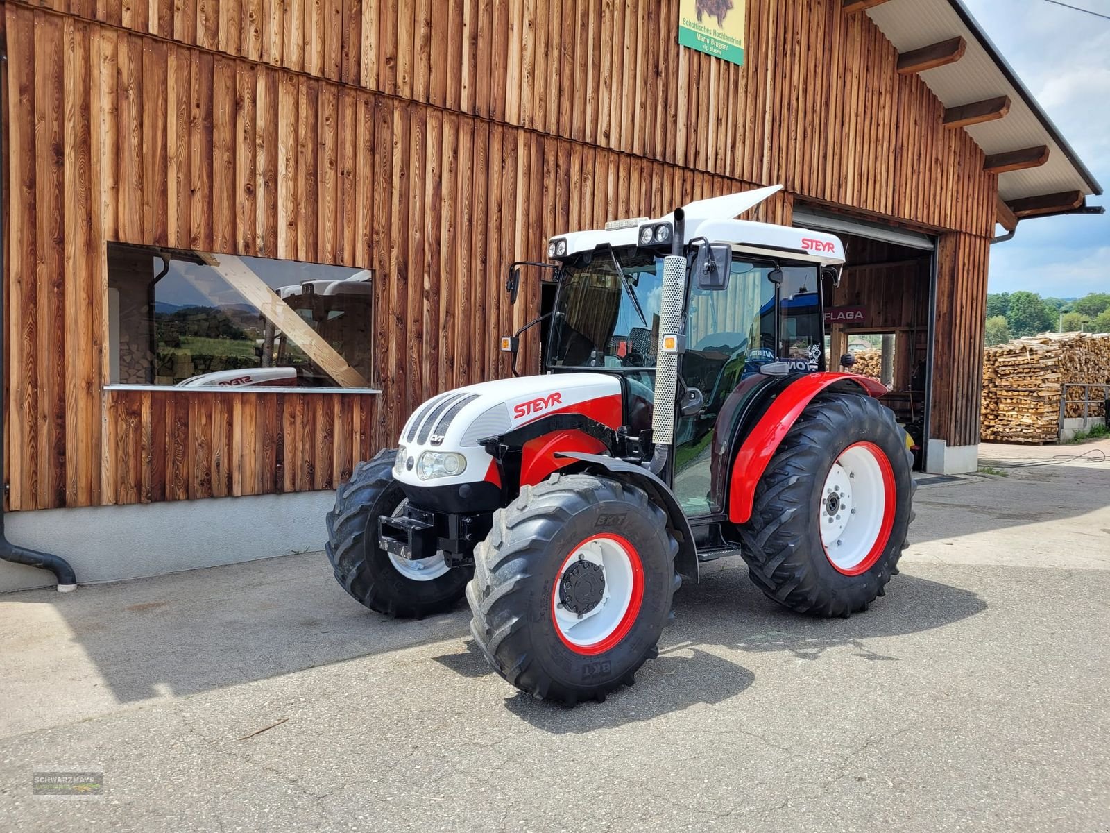 Traktor typu Steyr Kompakt 375 A Komfort, Gebrauchtmaschine v Gampern (Obrázek 4)