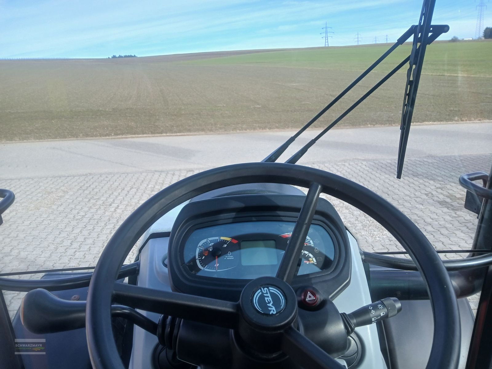 Traktor Türe ait Steyr Kompakt 4055 S Basis, Gebrauchtmaschine içinde Aurolzmünster (resim 15)