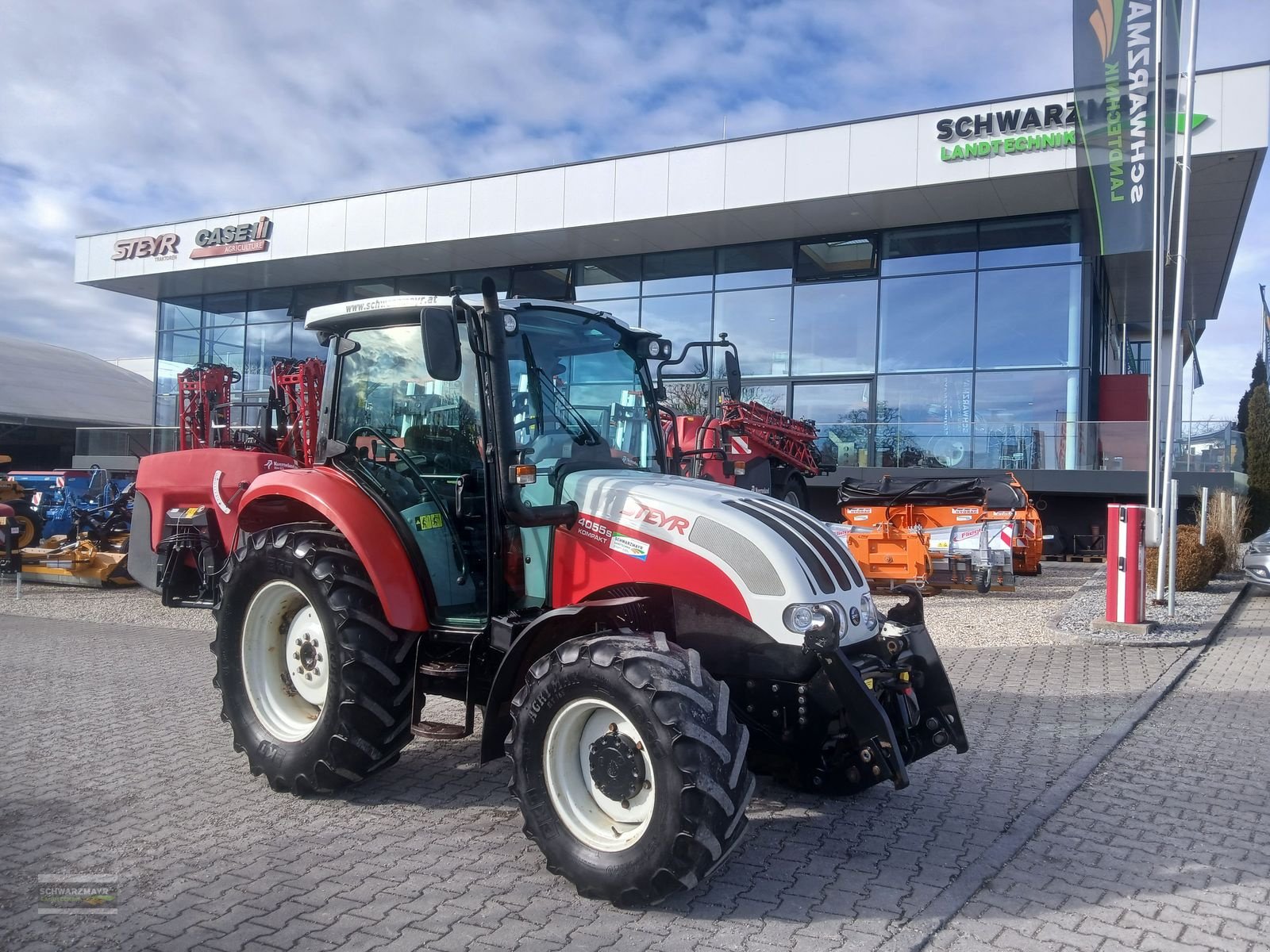 Traktor типа Steyr Kompakt 4055 S Basis, Gebrauchtmaschine в Gampern (Фотография 1)