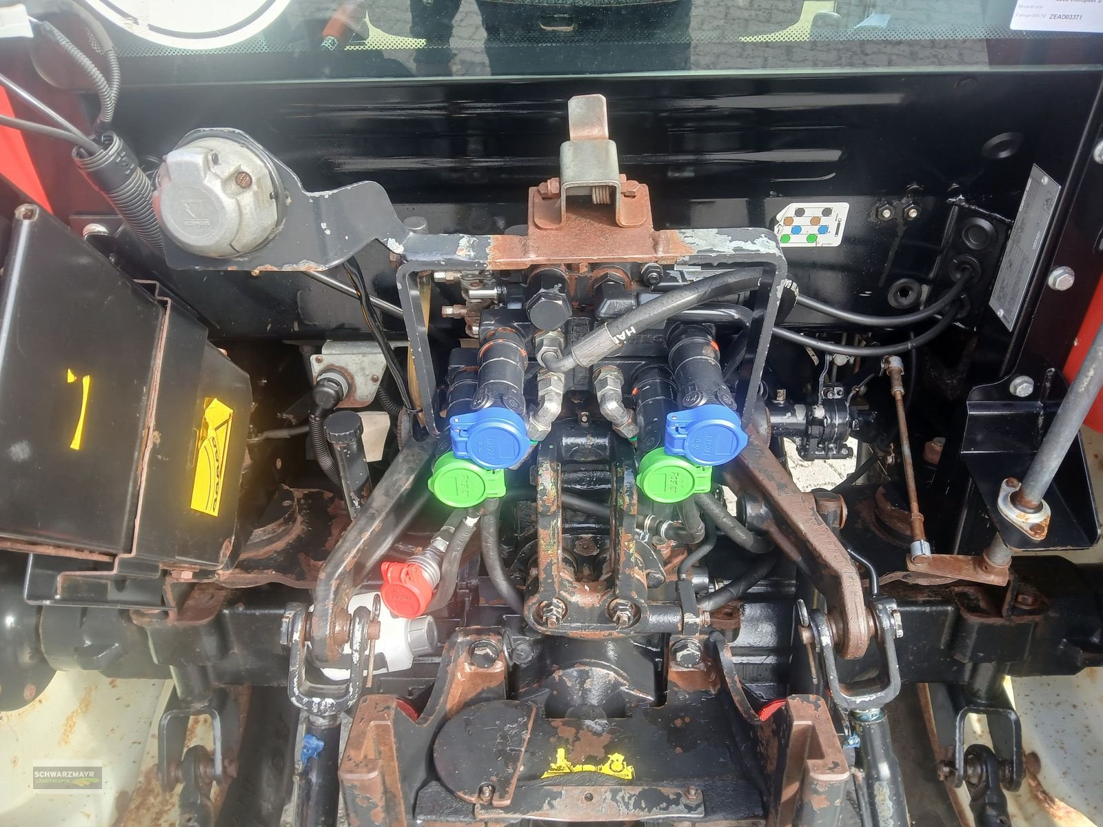 Traktor типа Steyr Kompakt 4055 S Basis, Gebrauchtmaschine в Gampern (Фотография 7)