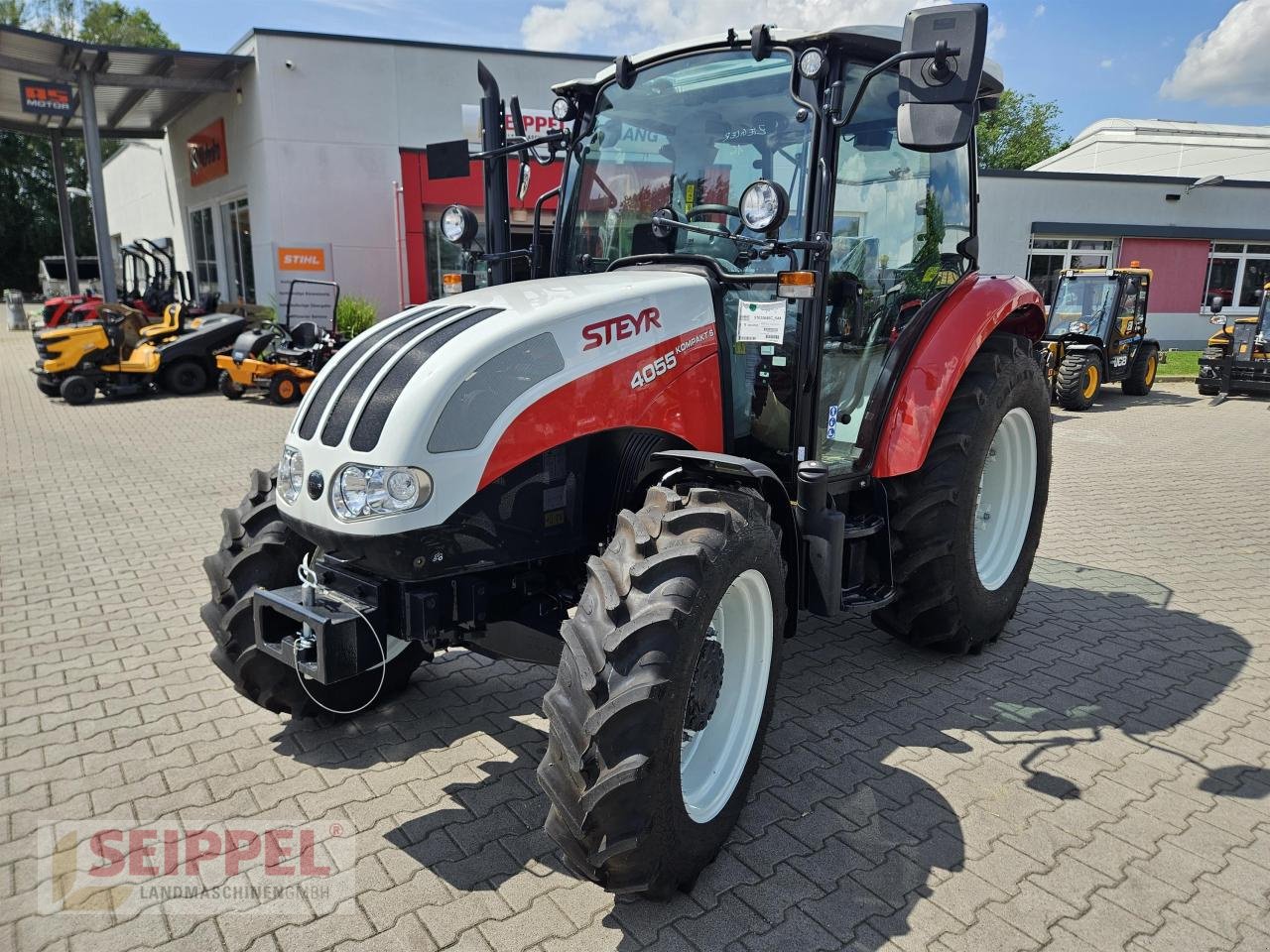 Traktor a típus Steyr KOMPAKT 4055 S Neumaschine, Neumaschine ekkor: Groß-Umstadt (Kép 1)