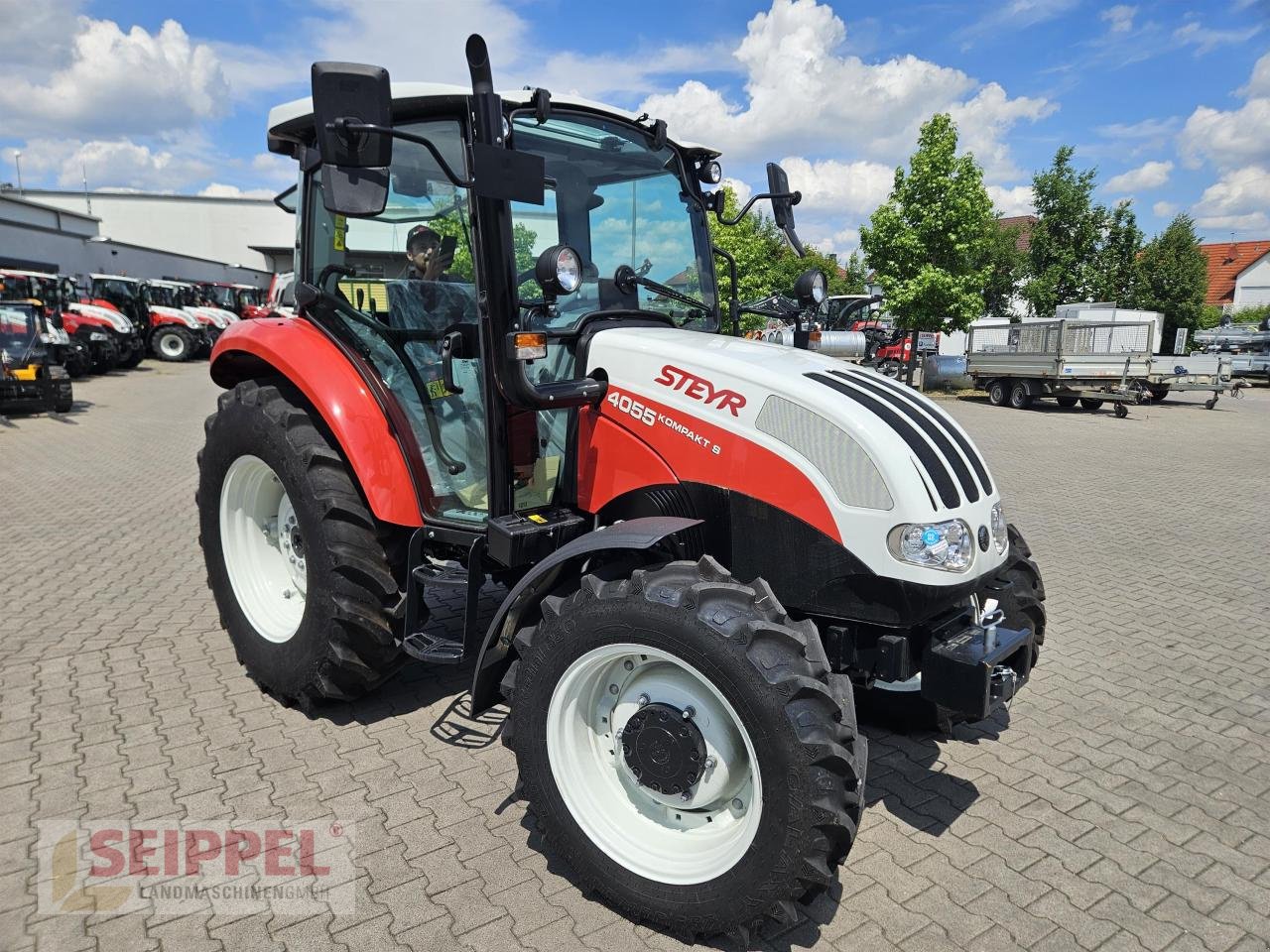 Traktor a típus Steyr KOMPAKT 4055 S Neumaschine, Neumaschine ekkor: Groß-Umstadt (Kép 4)