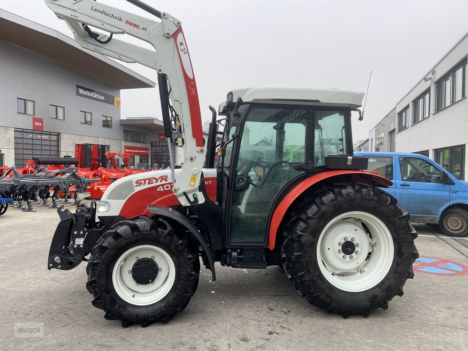 Traktor от тип Steyr Kompakt 4075 Komfort 1, Gebrauchtmaschine в Burgkirchen (Снимка 10)