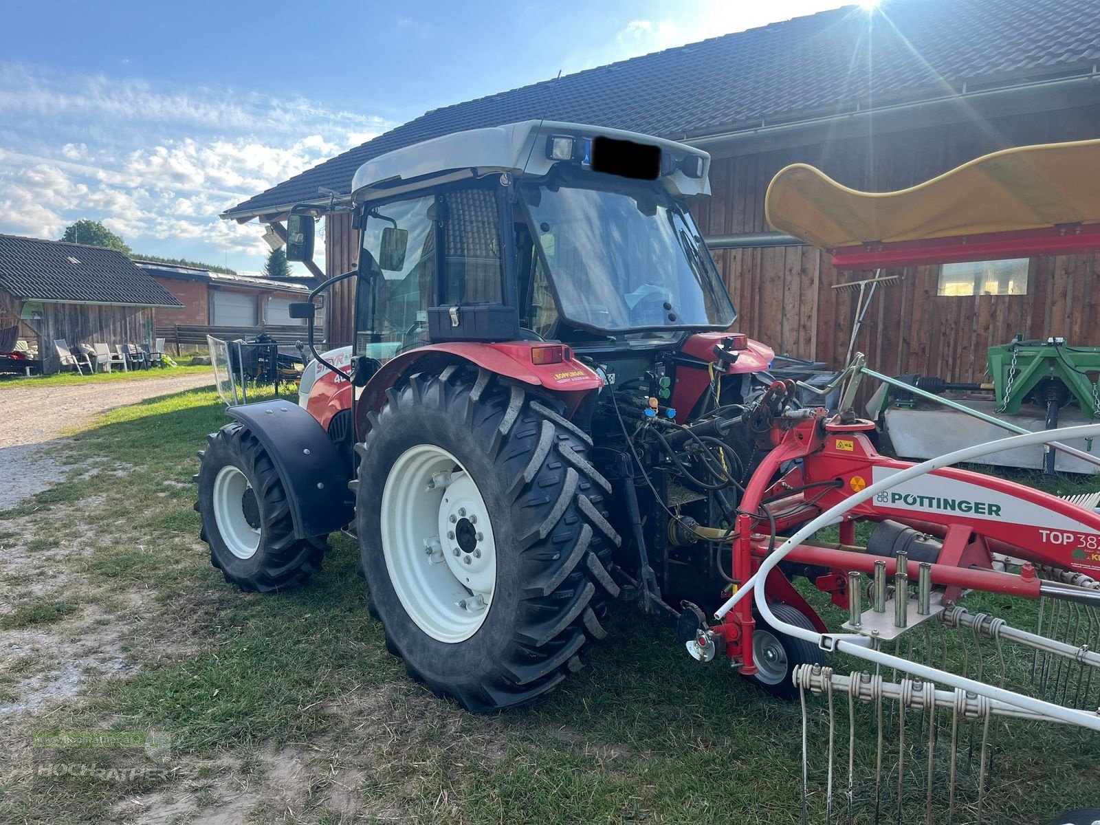 Traktor of the type Steyr Kompakt 4075 Komfort 1, Gebrauchtmaschine in Kronstorf (Picture 4)
