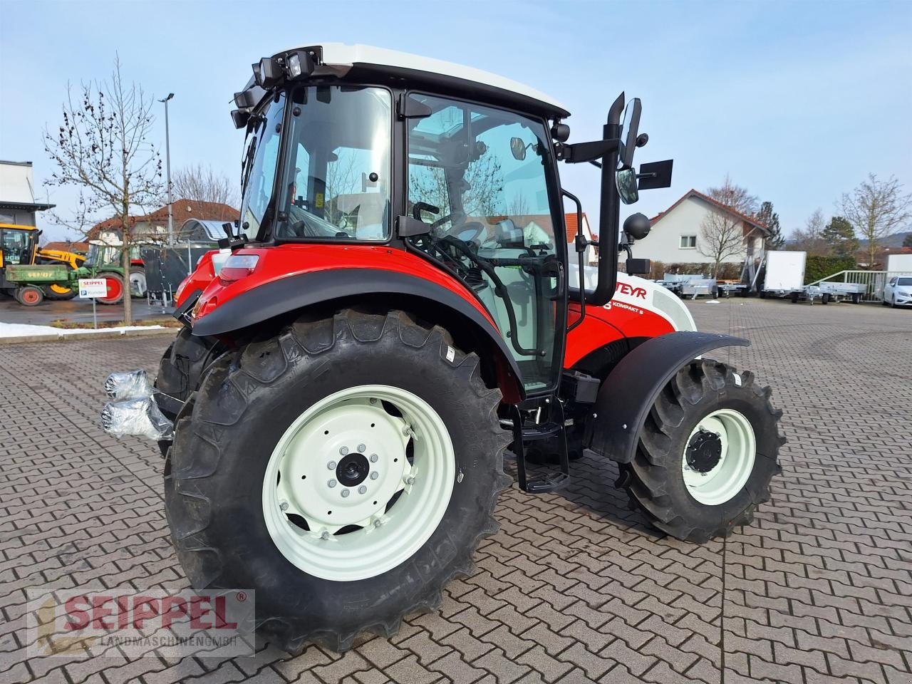 Traktor Türe ait Steyr KOMPAKT 4075 S, Neumaschine içinde Groß-Umstadt (resim 4)