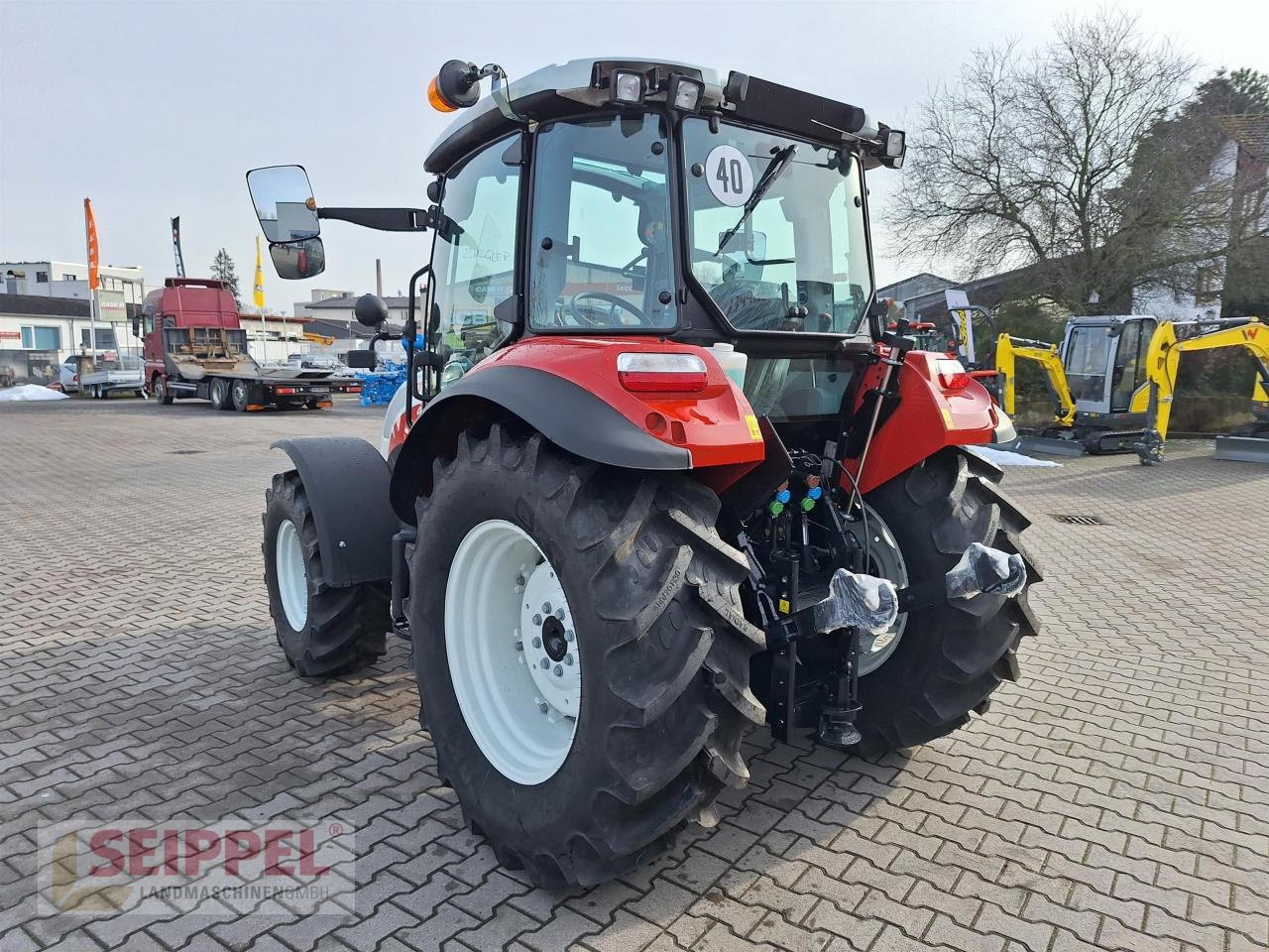 Traktor Türe ait Steyr KOMPAKT 4075 S, Neumaschine içinde Groß-Umstadt (resim 7)