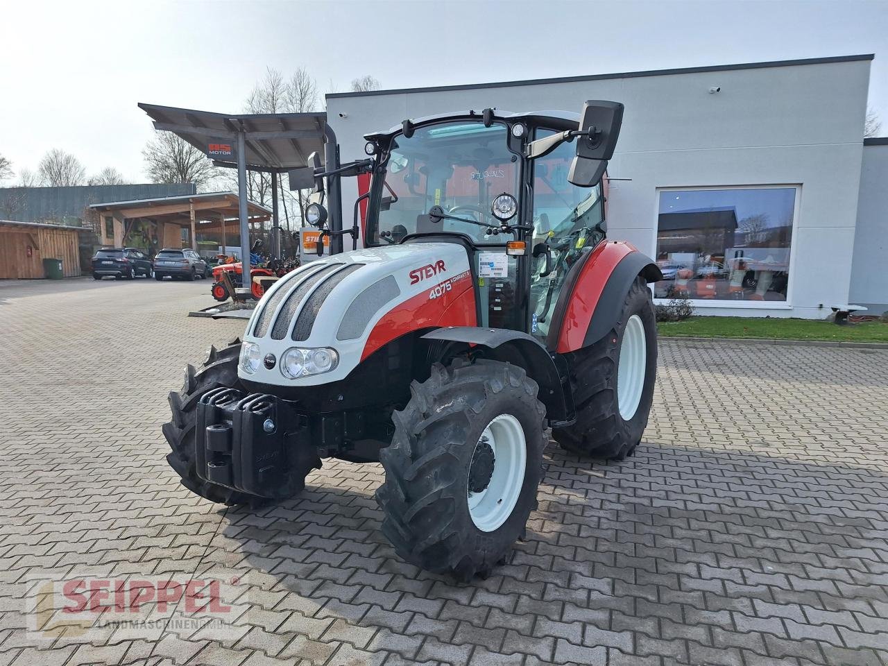 Traktor Türe ait Steyr KOMPAKT 4075 S, Neumaschine içinde Groß-Umstadt (resim 9)