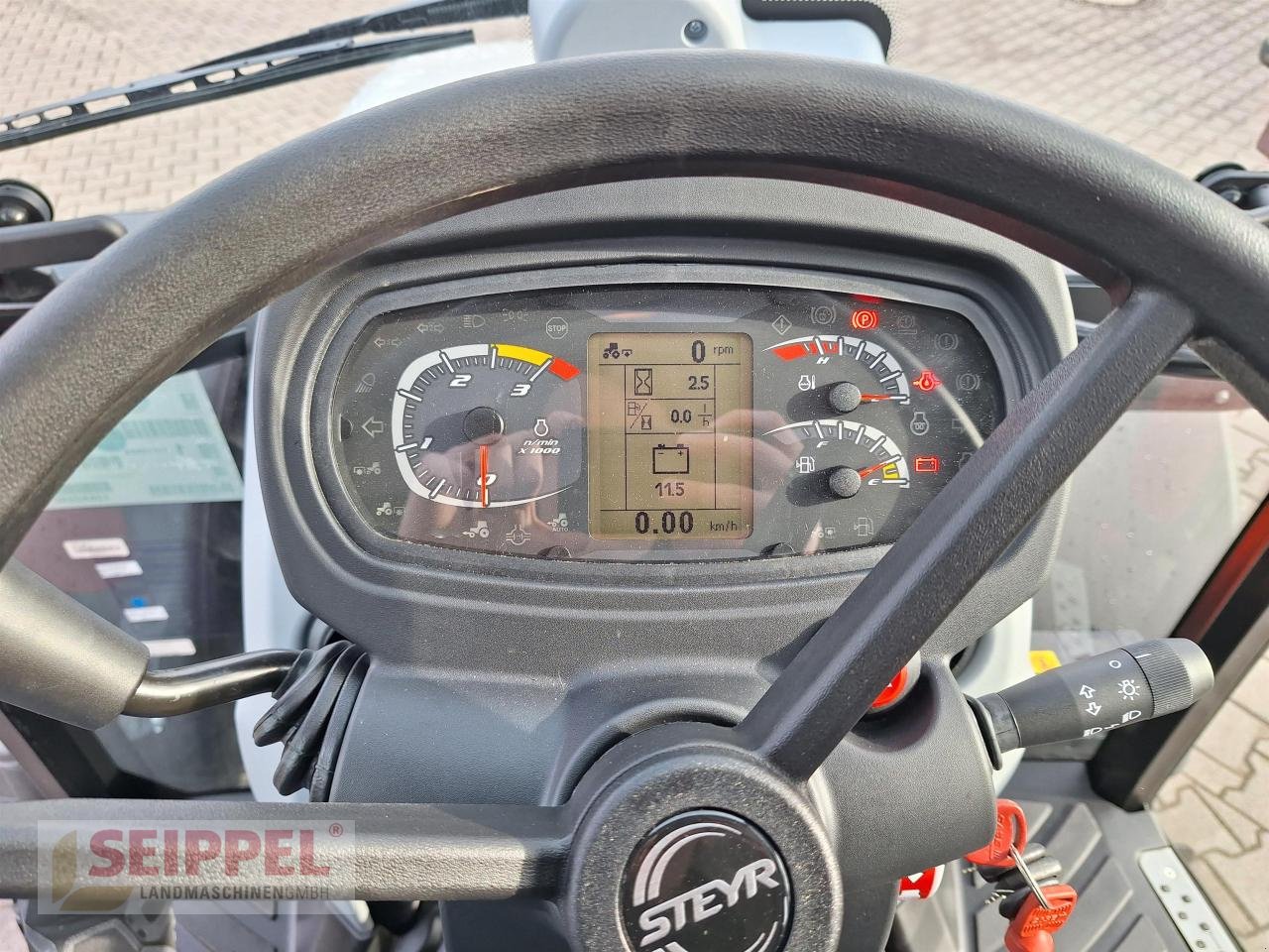 Traktor Türe ait Steyr KOMPAKT 4075 S, Neumaschine içinde Groß-Umstadt (resim 15)