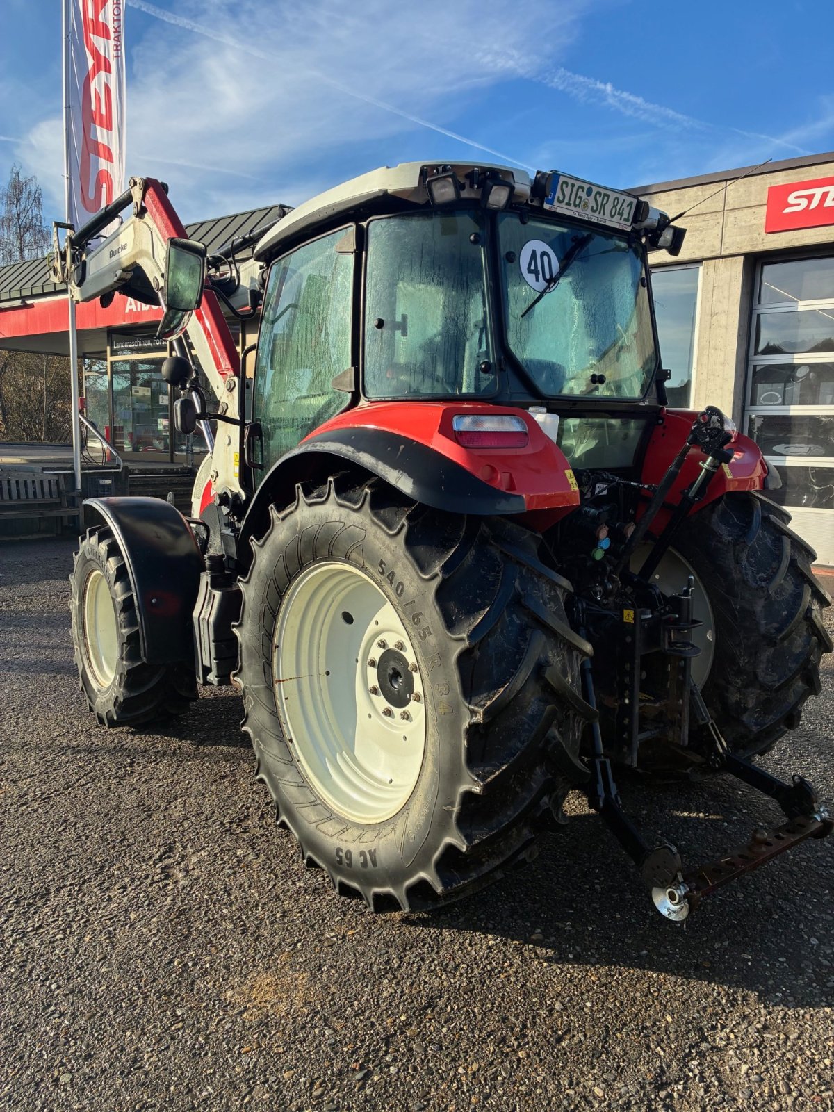 Traktor van het type Steyr Kompakt 4075, Gebrauchtmaschine in Ostrach (Foto 2)
