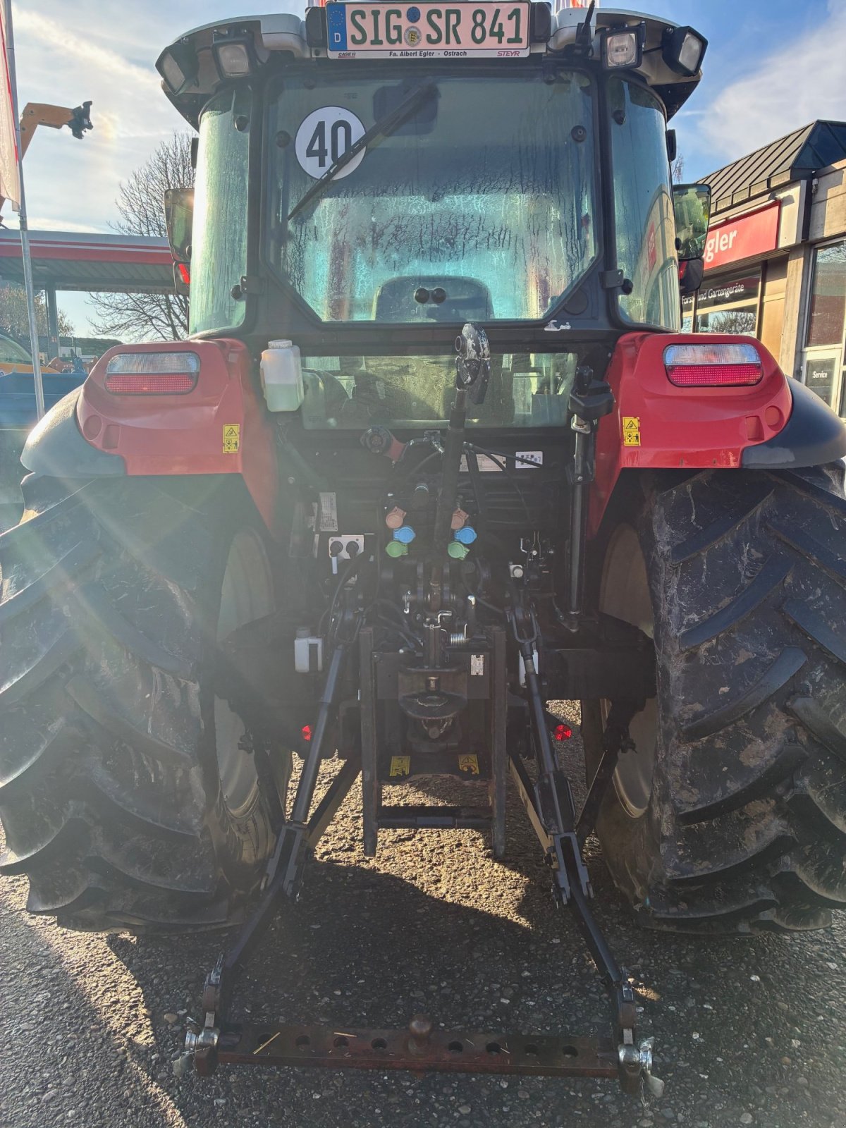 Traktor van het type Steyr Kompakt 4075, Gebrauchtmaschine in Ostrach (Foto 3)