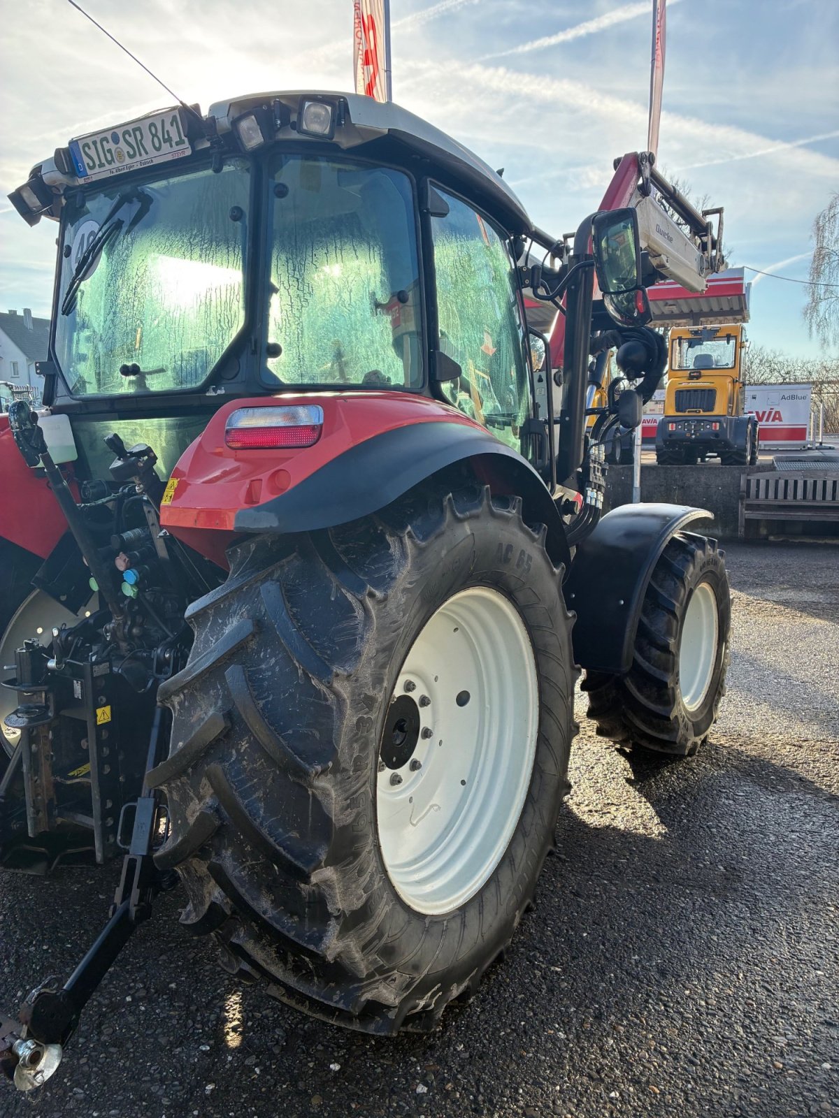 Traktor van het type Steyr Kompakt 4075, Gebrauchtmaschine in Ostrach (Foto 4)