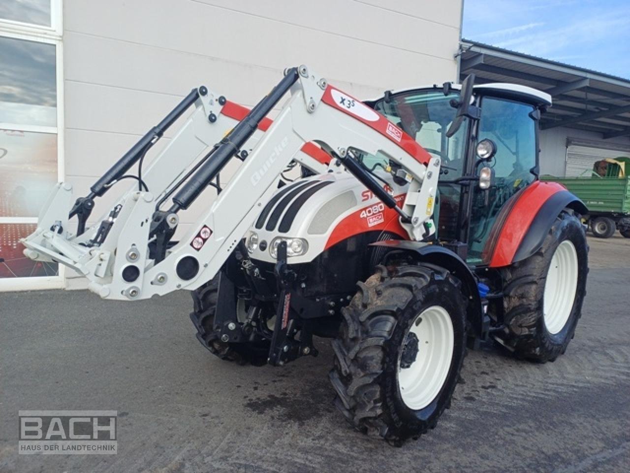 Traktor des Typs Steyr KOMPAKT 4080 HILO, Gebrauchtmaschine in Boxberg-Seehof (Bild 1)