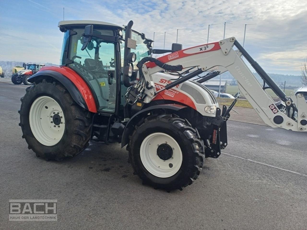 Traktor des Typs Steyr KOMPAKT 4080 HILO, Gebrauchtmaschine in Boxberg-Seehof (Bild 5)