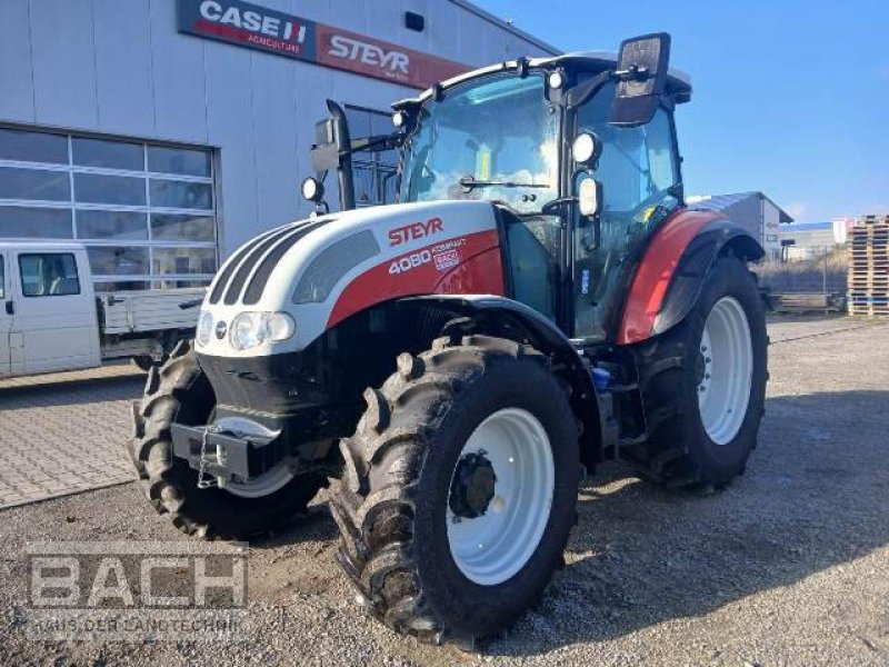 Traktor del tipo Steyr KOMPAKT 4080 POWERSHUTTLE, Neumaschine In Boxberg-Seehof