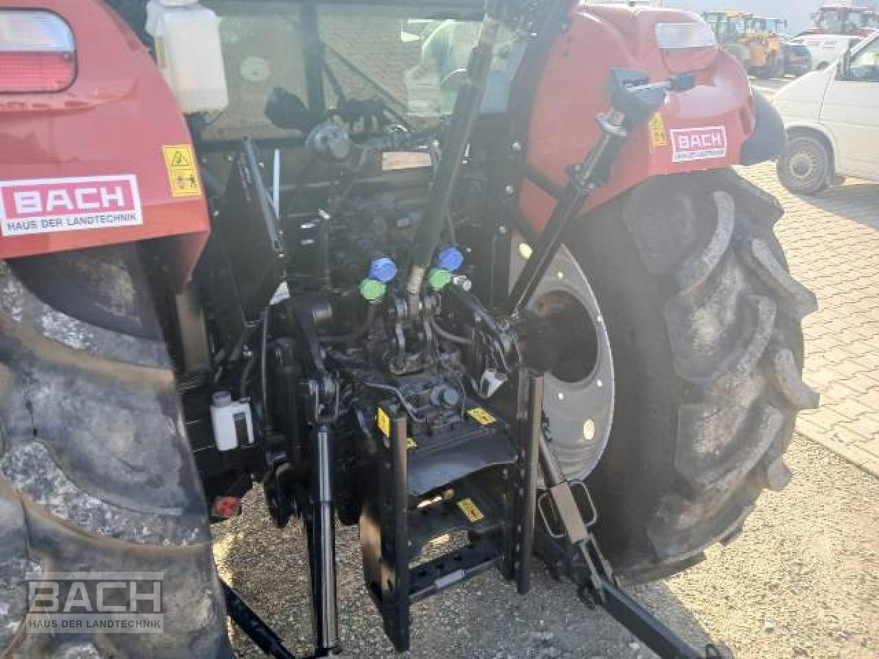 Traktor Türe ait Steyr KOMPAKT 4080 POWERSHUTTLE, Neumaschine içinde Boxberg-Seehof (resim 4)