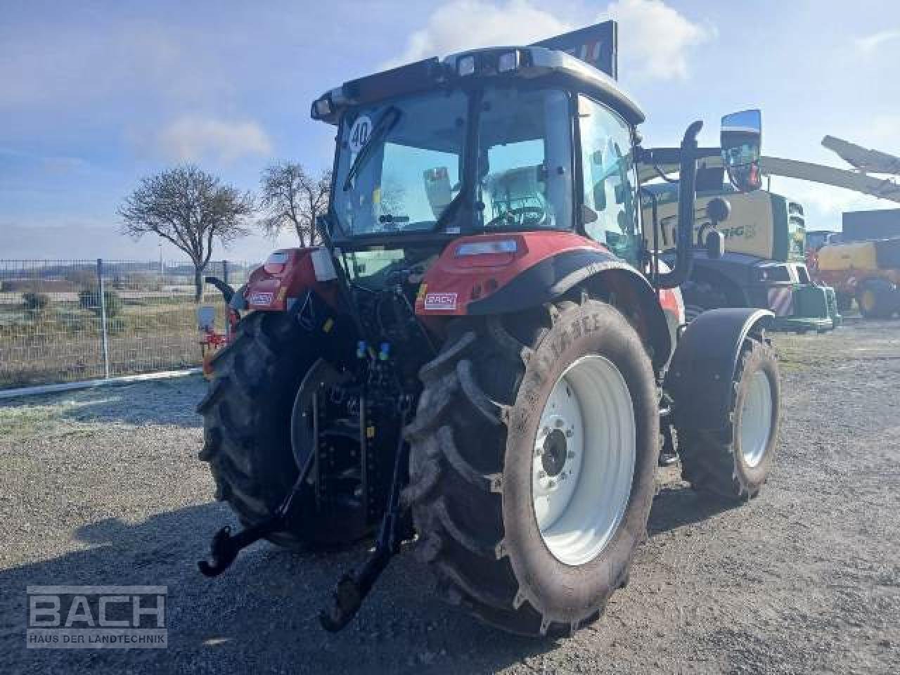 Traktor Türe ait Steyr KOMPAKT 4080 POWERSHUTTLE, Neumaschine içinde Boxberg-Seehof (resim 5)