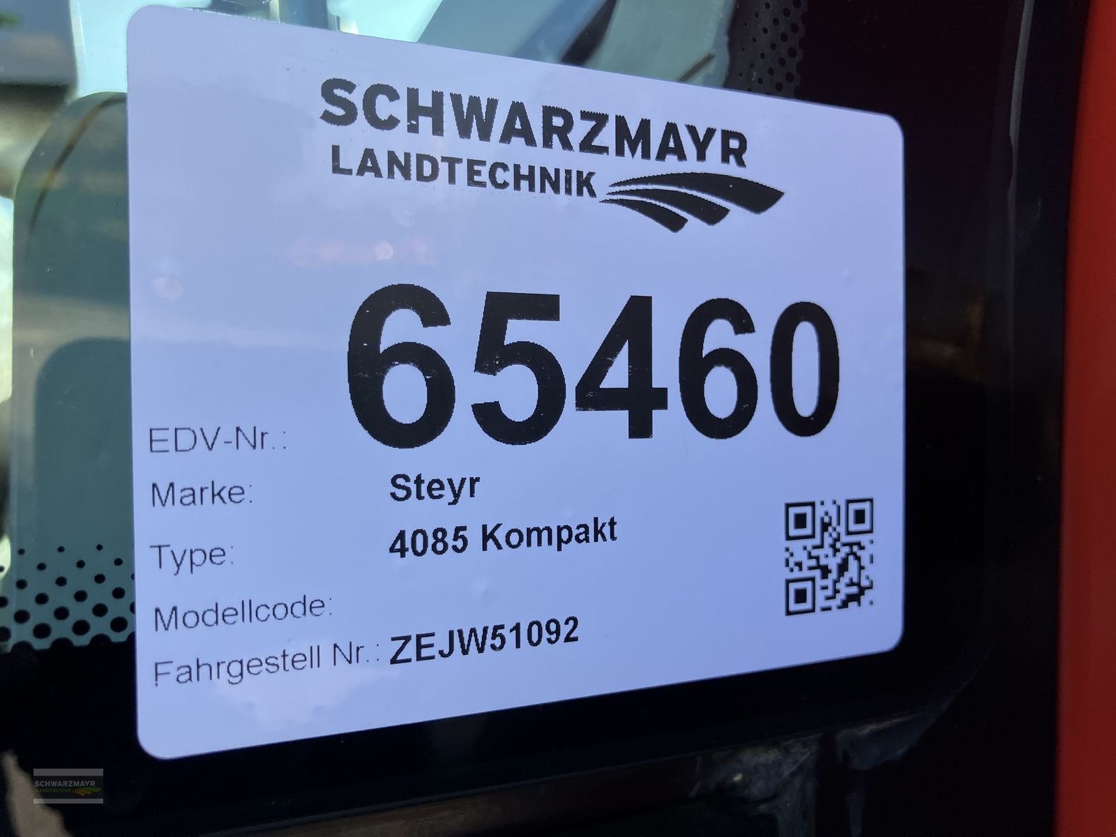 Traktor des Typs Steyr Kompakt 4085 Komfort 1, Gebrauchtmaschine in Gampern (Bild 14)