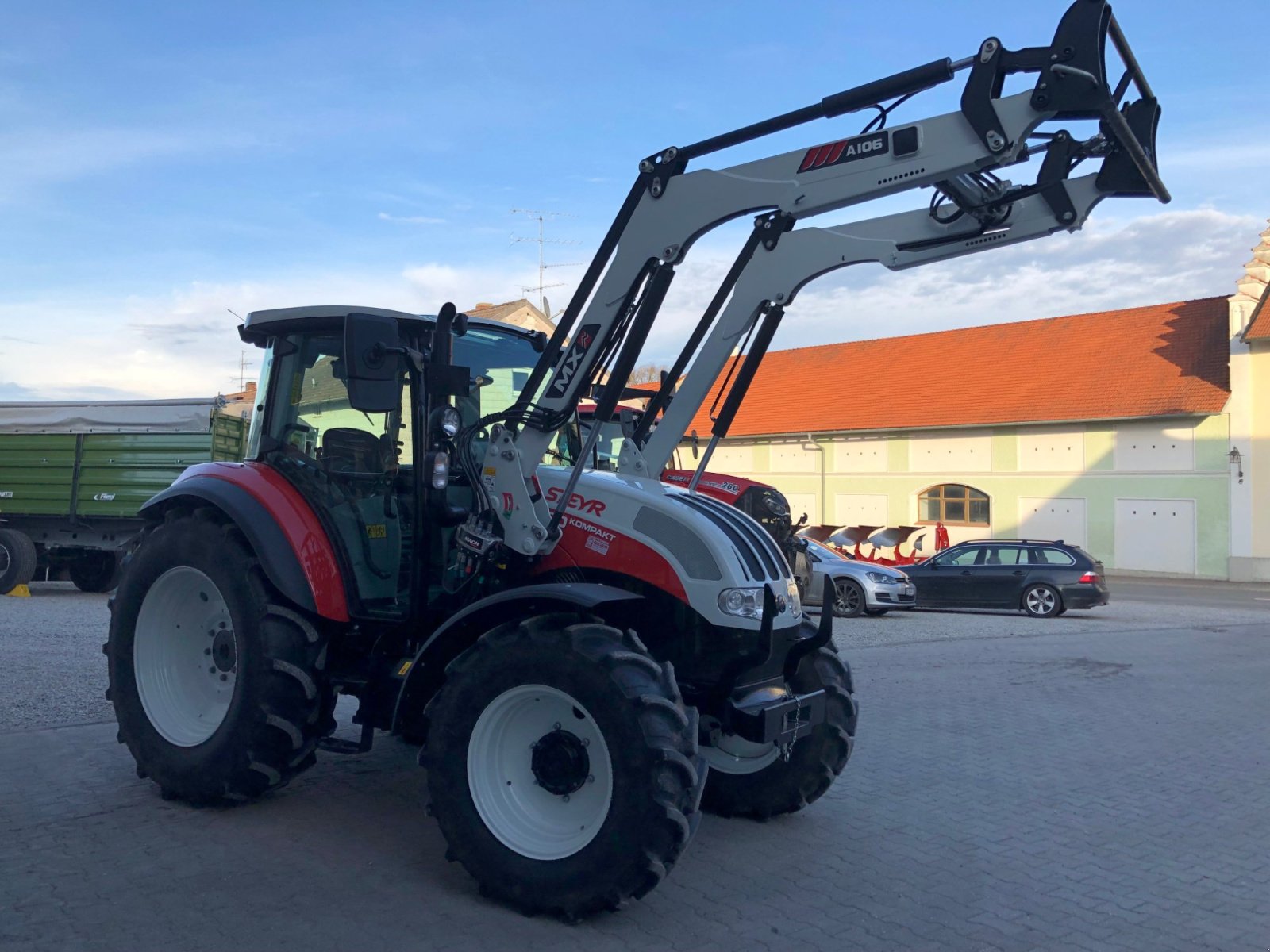 Traktor des Typs Steyr Kompakt 4090, Gebrauchtmaschine in Bodenkirchen (Bild 5)