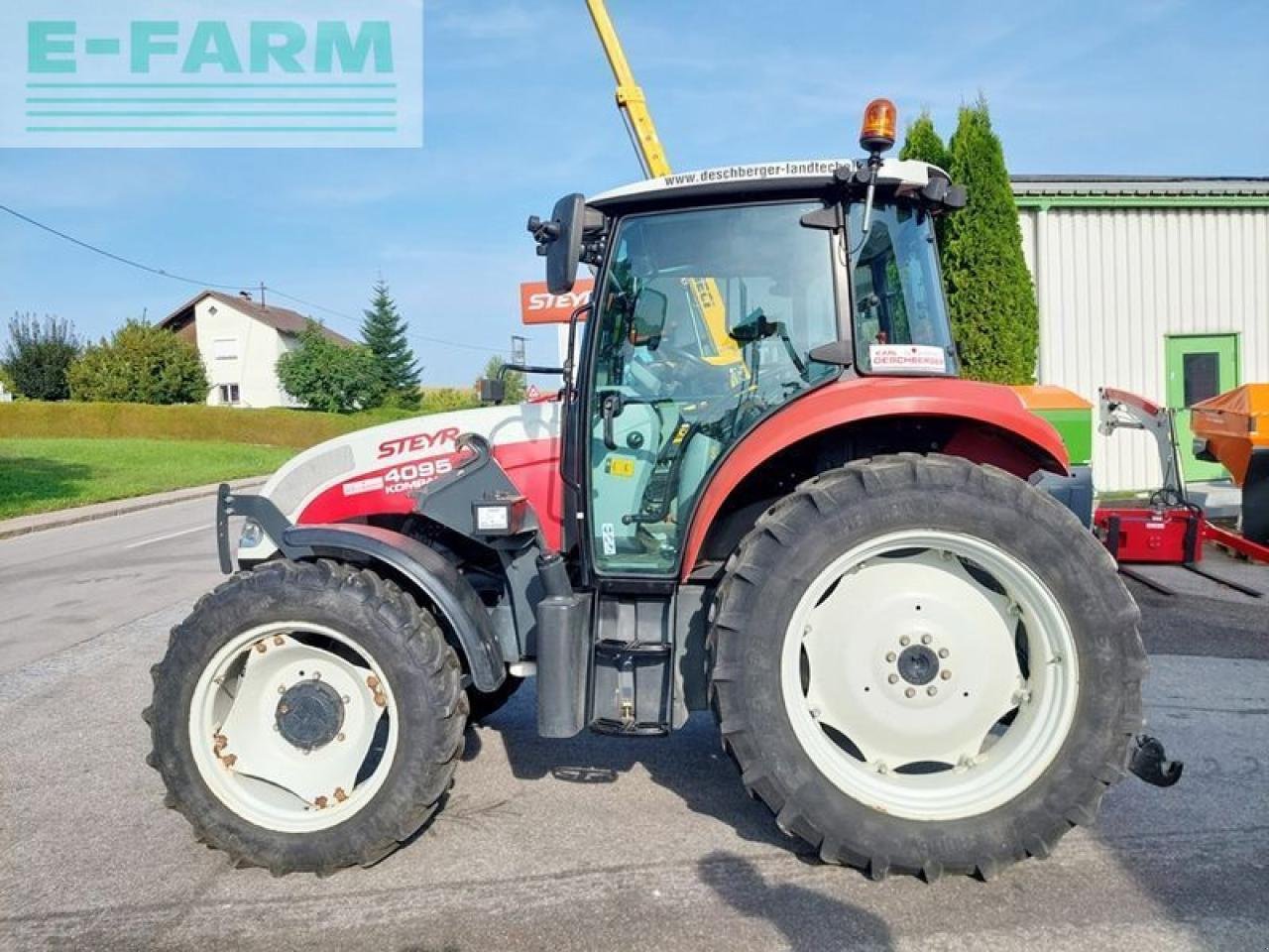 Traktor typu Steyr kompakt 4095 profi 2, Gebrauchtmaschine v SANKT MARIENKIRCHEN BEI SCHÄRDING (Obrázek 10)
