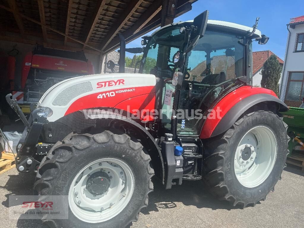 Traktor typu Steyr KOMPAKT 4110 HILO AUSSTELLUNGSMASCHINE, Gebrauchtmaschine v Kilb (Obrázek 1)